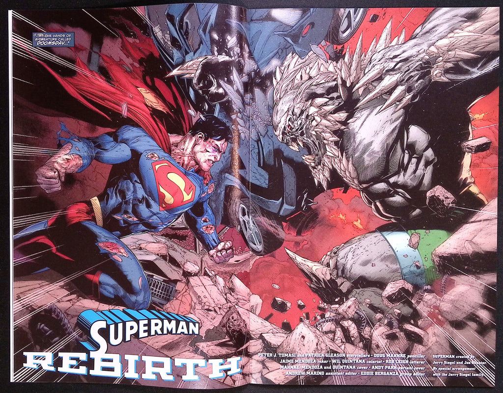 Superman Rebirth # 1 2016 NM-