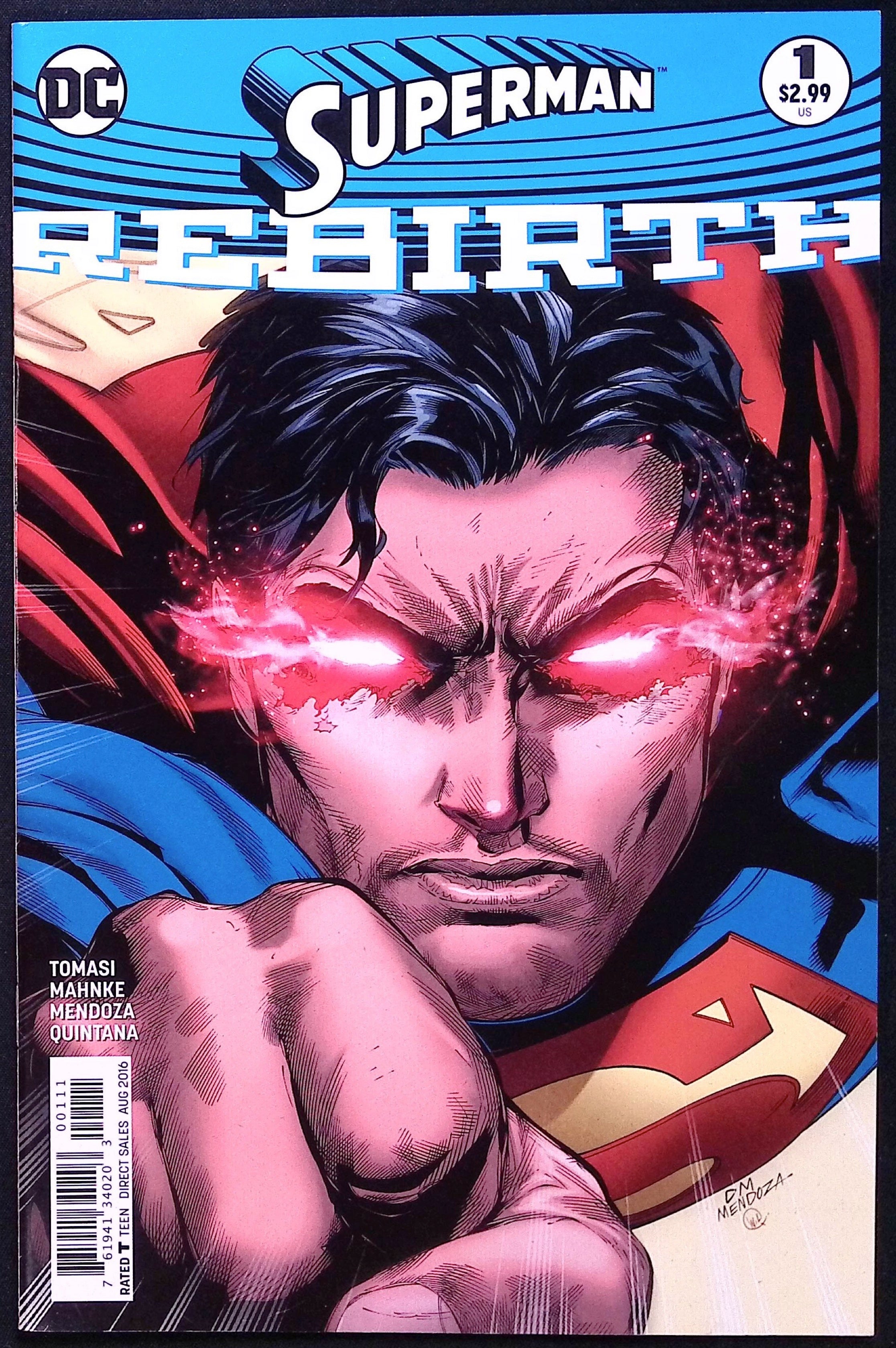 Superman Rebirth # 1 2016 NM-