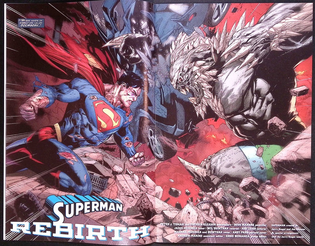 Superman Rebirth # 1 2016 NM-