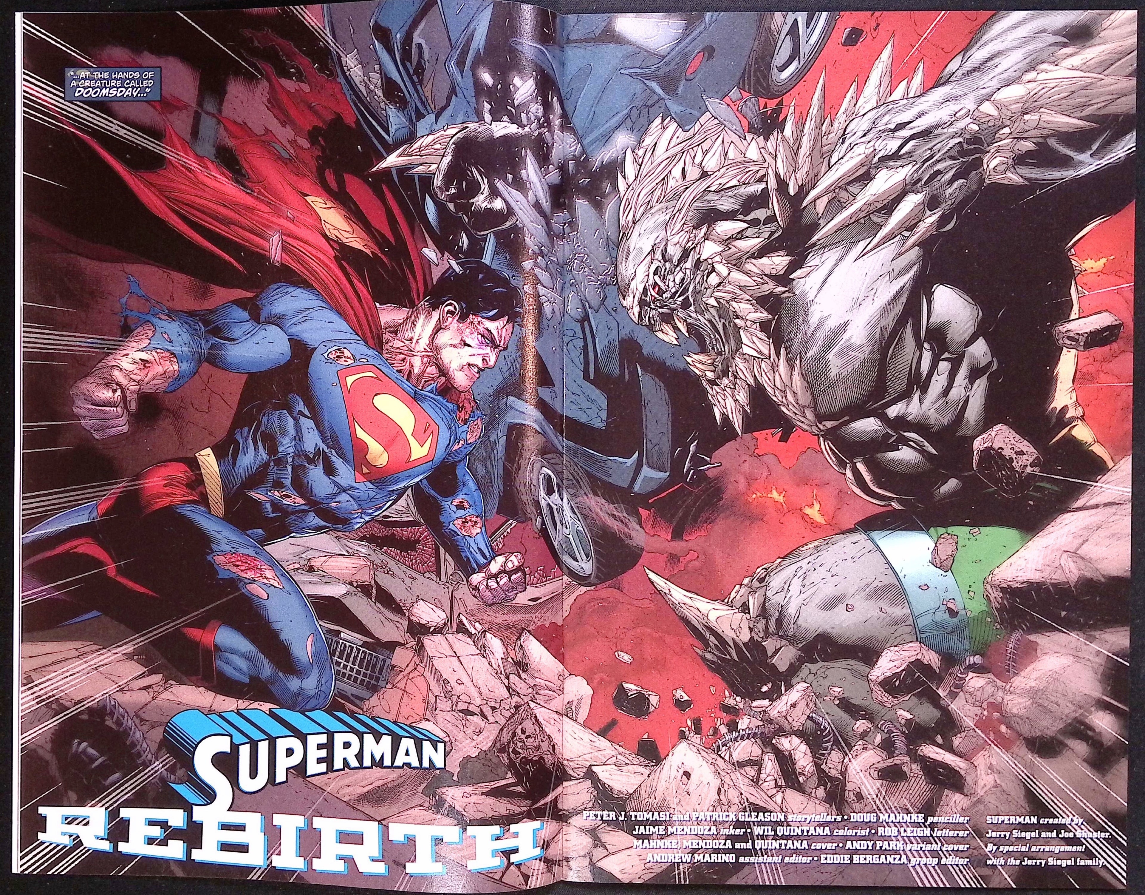 Superman Rebirth # 1 2016 NM-