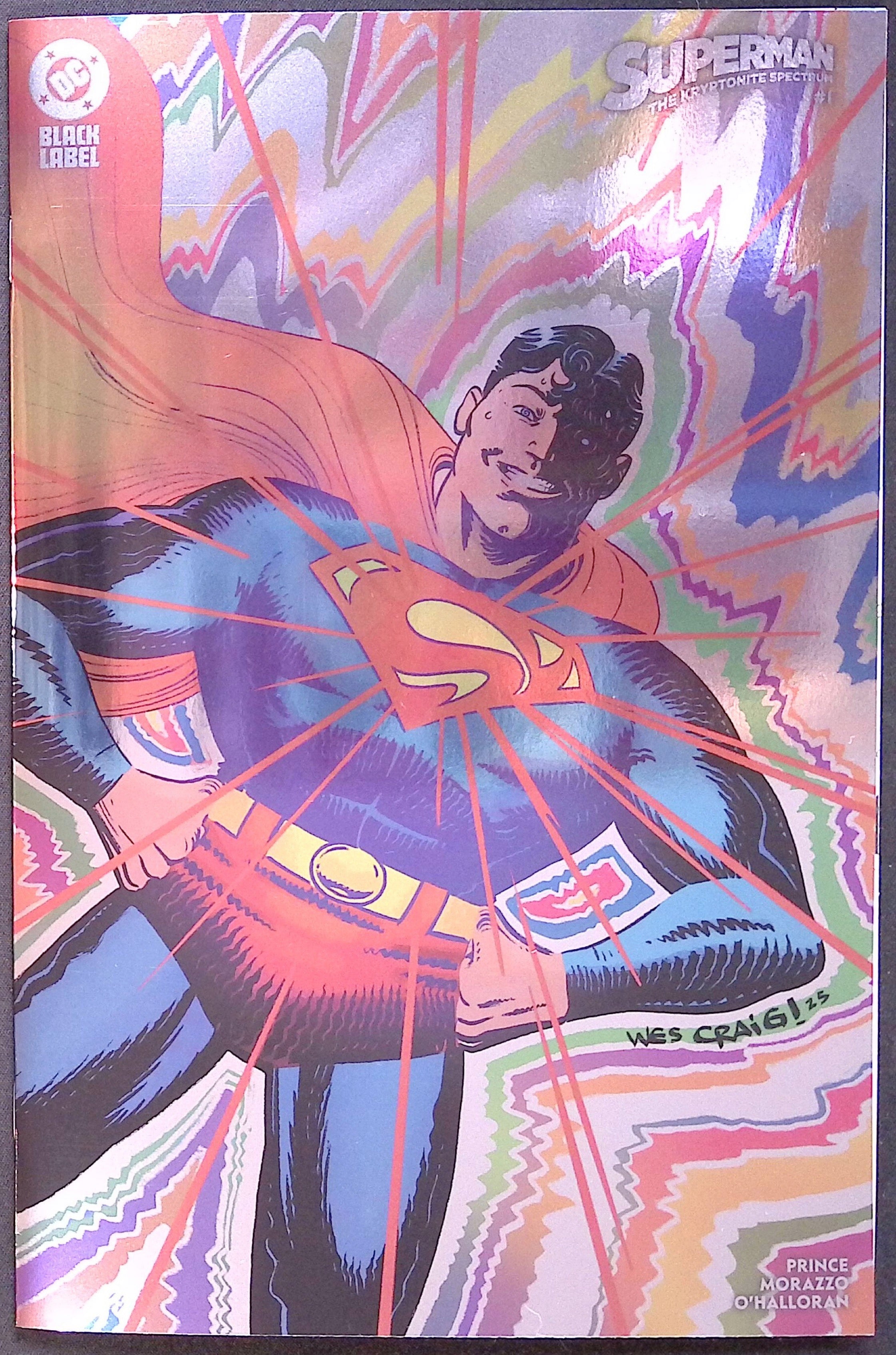 Superman: The Kryptonite Spectrum # 1 Foil Variant 2025 NM