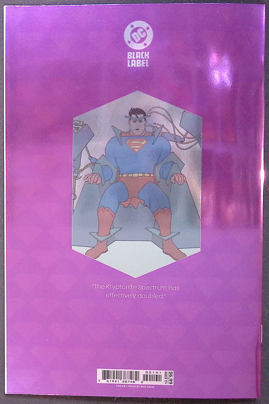 Superman: The Kryptonite Spectrum # 1 Foil Variant 2025 NM