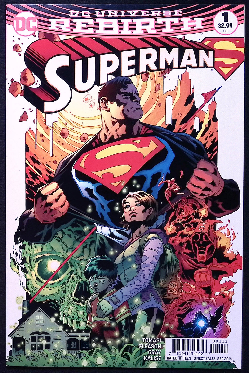 Superman # 1 Second Printing 2016 NM-