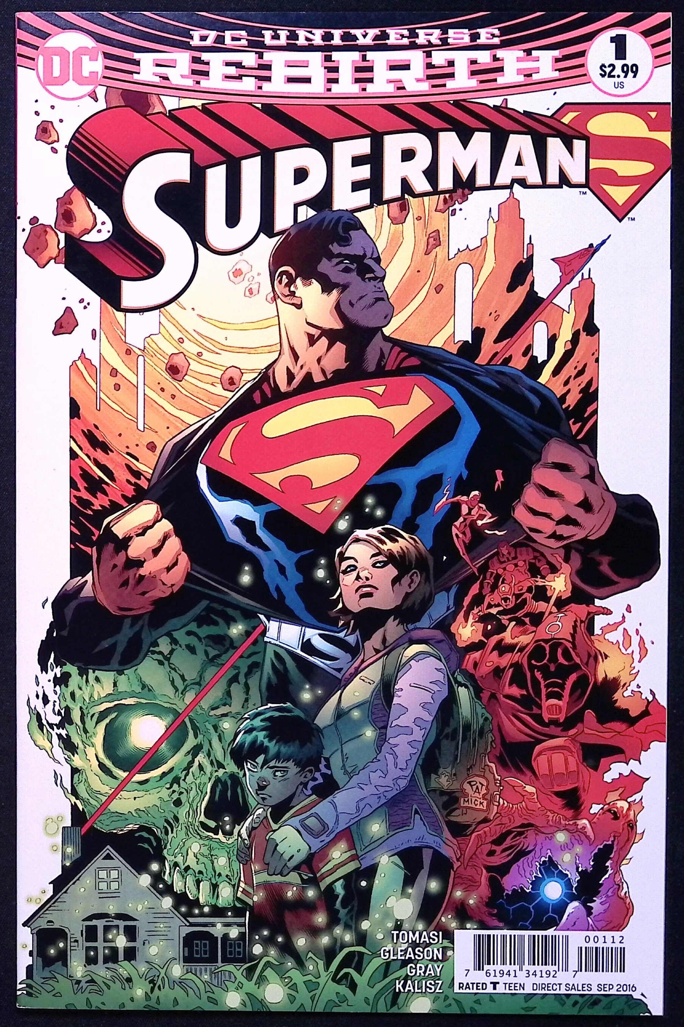 Superman # 1 Second Printing 2016 NM-