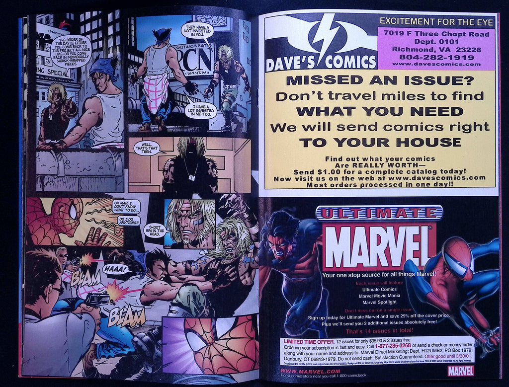 Ultimate Marvel Team-Up # 1 2001 VF/NM