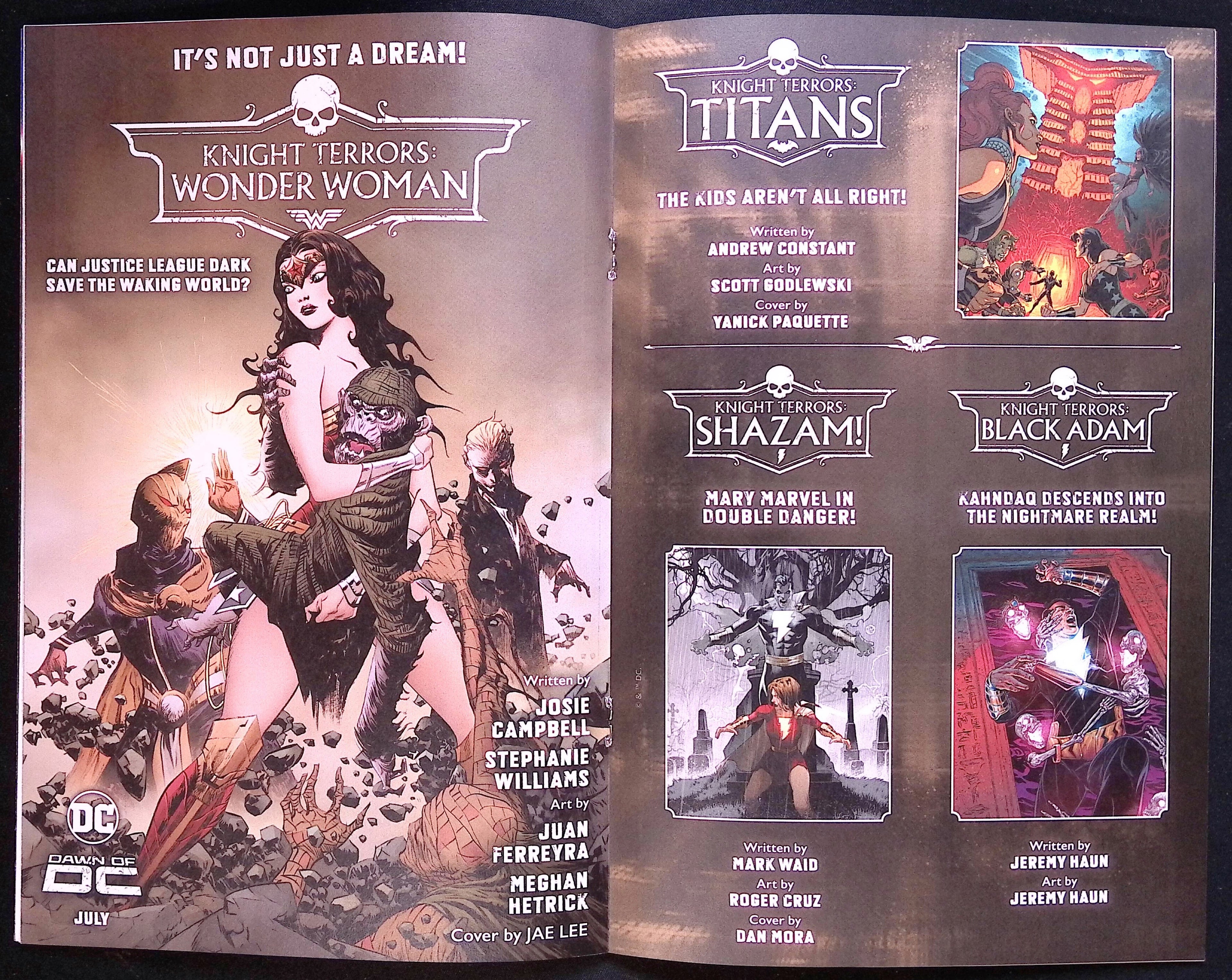 Knight Terrors: Superman # 1 Christina Ward Variant 2023 NM-