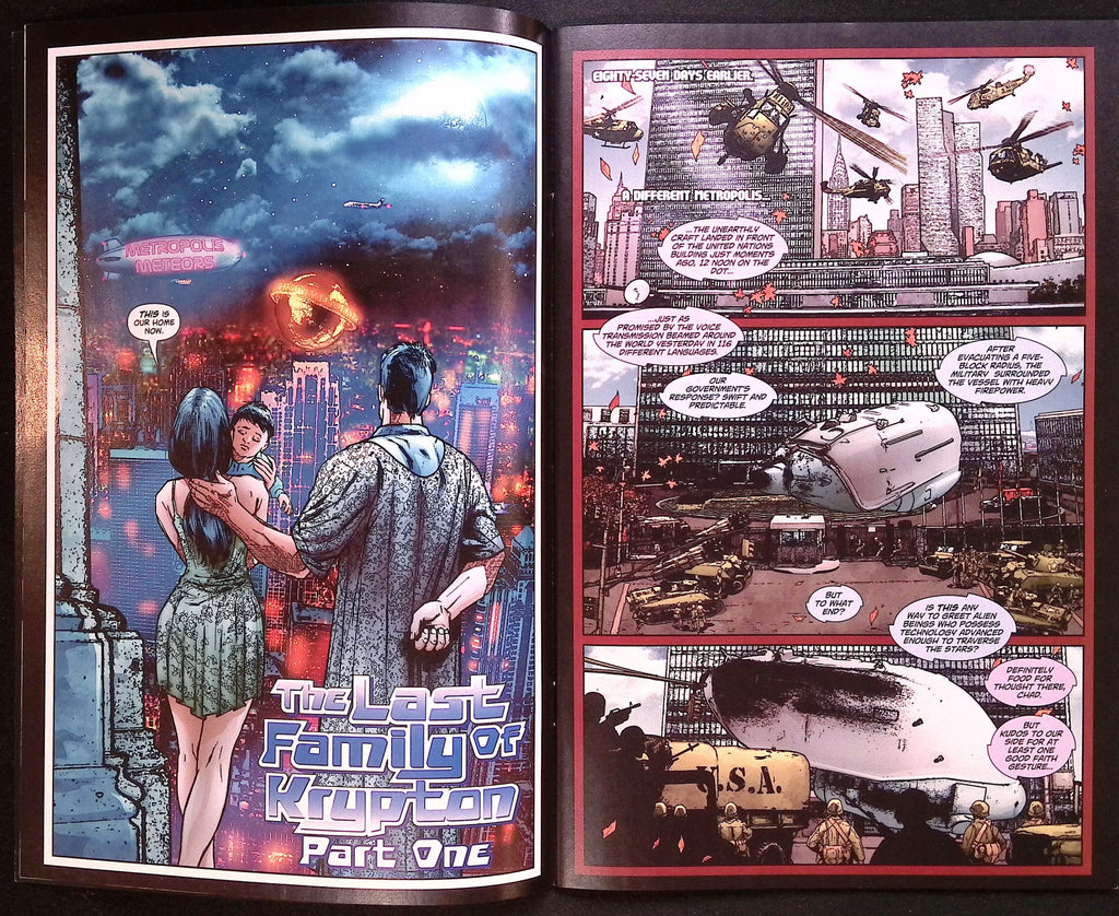 Superman: The Last Family of Krypton # 1 2010 NM-