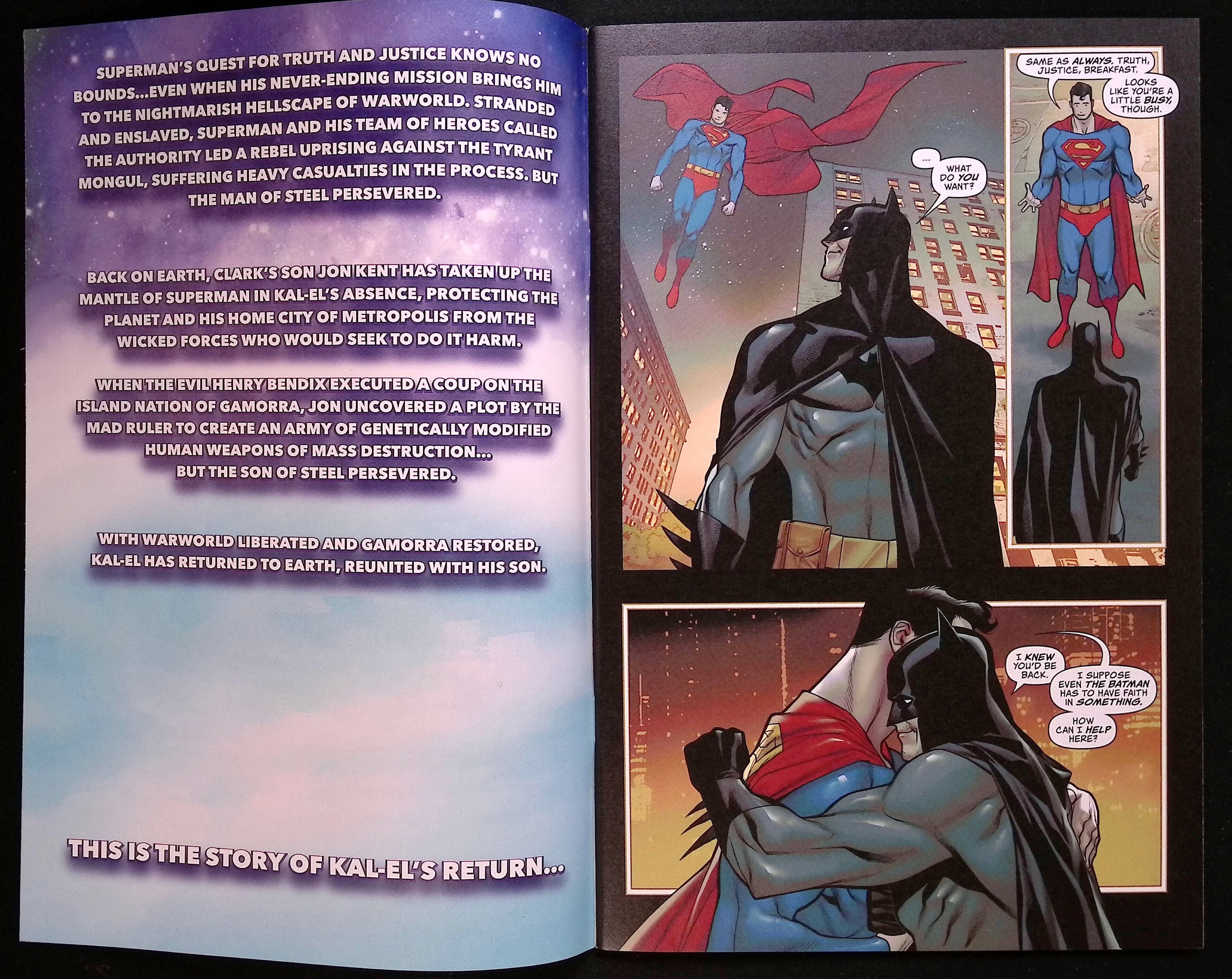 Superman: Kal-El Returns Special # 1 2023 NM