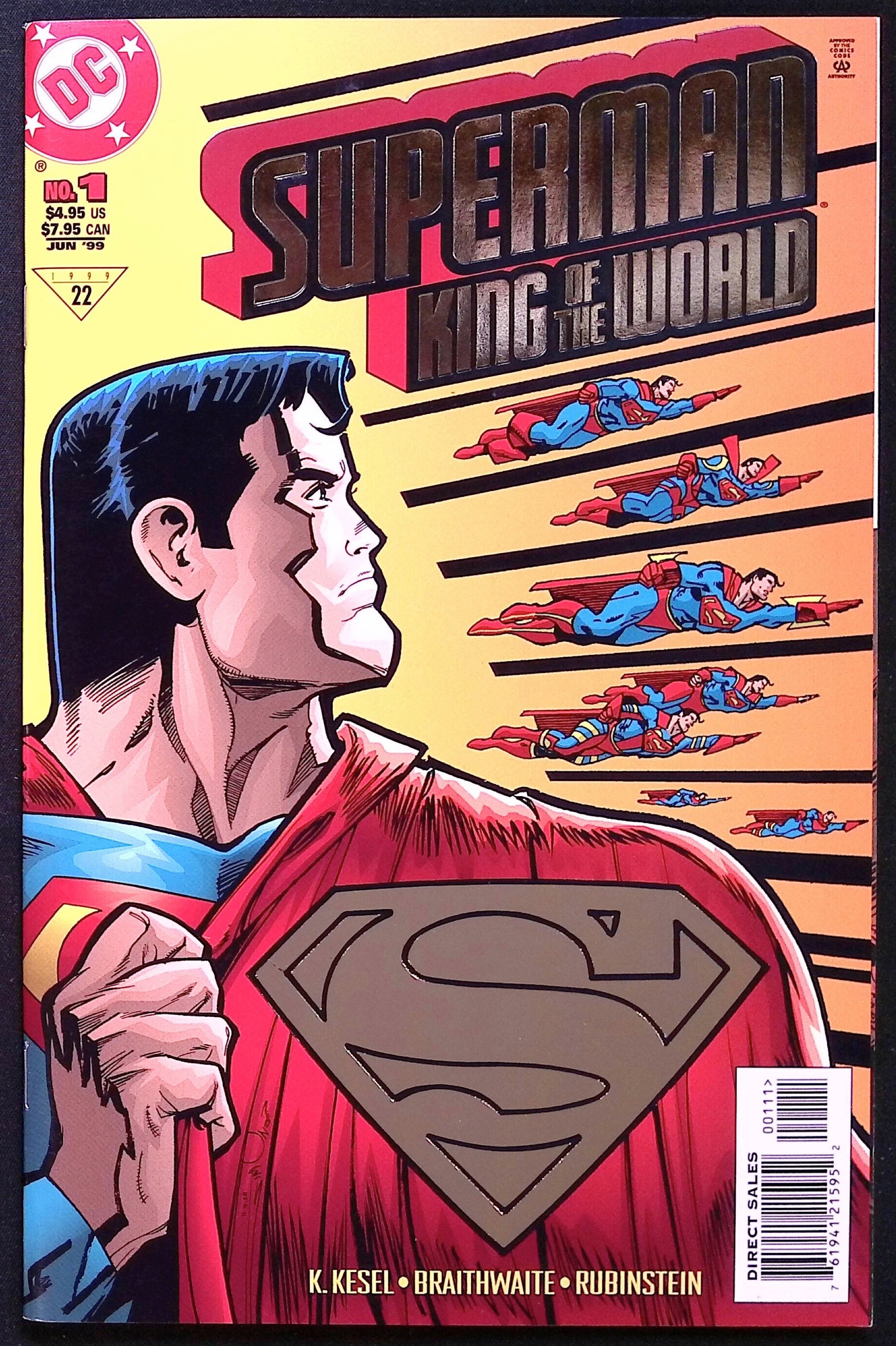 Superman: King of the World # 1 1999 VF/NM