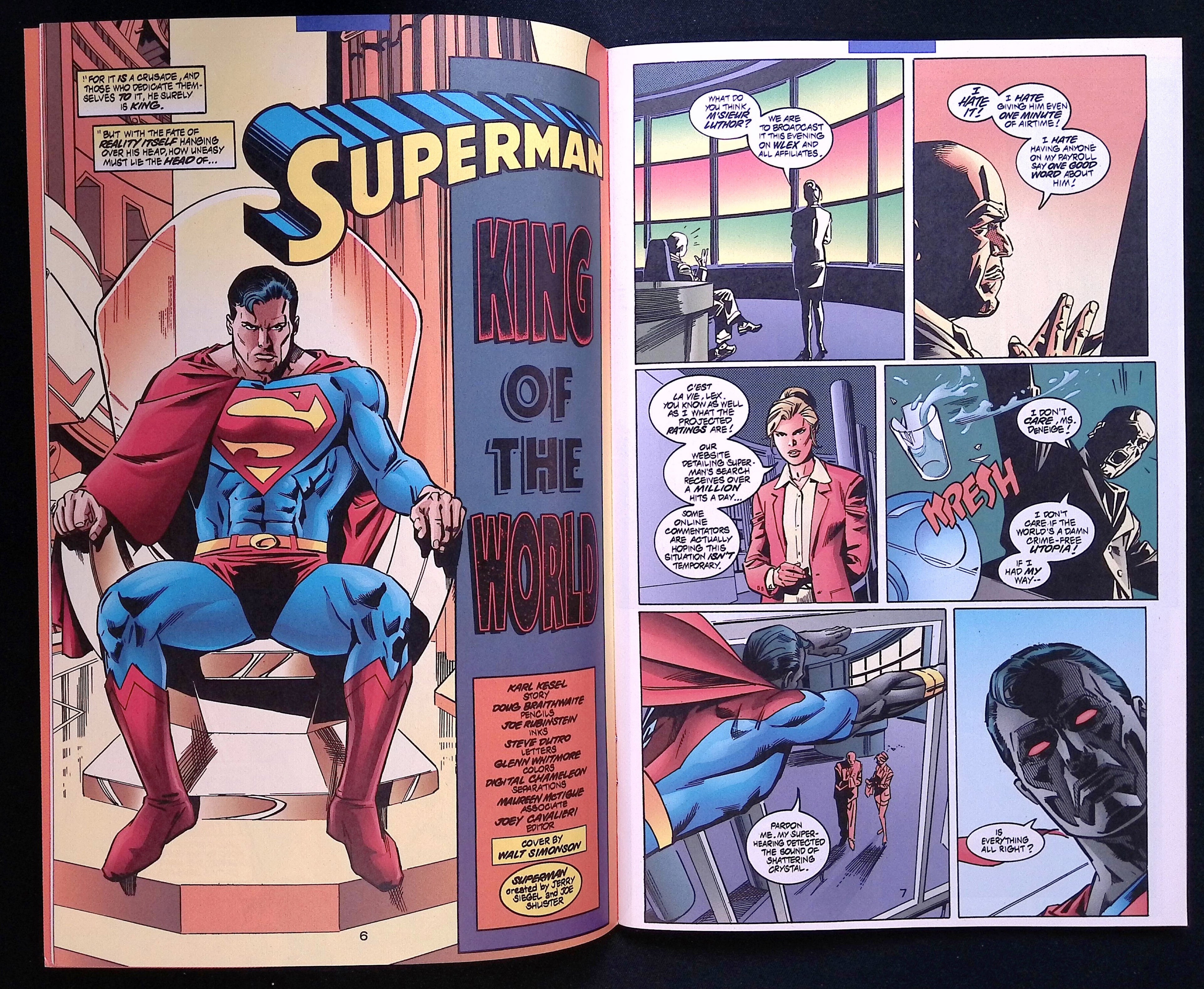 Superman: King of the World # 1 1999 VF/NM