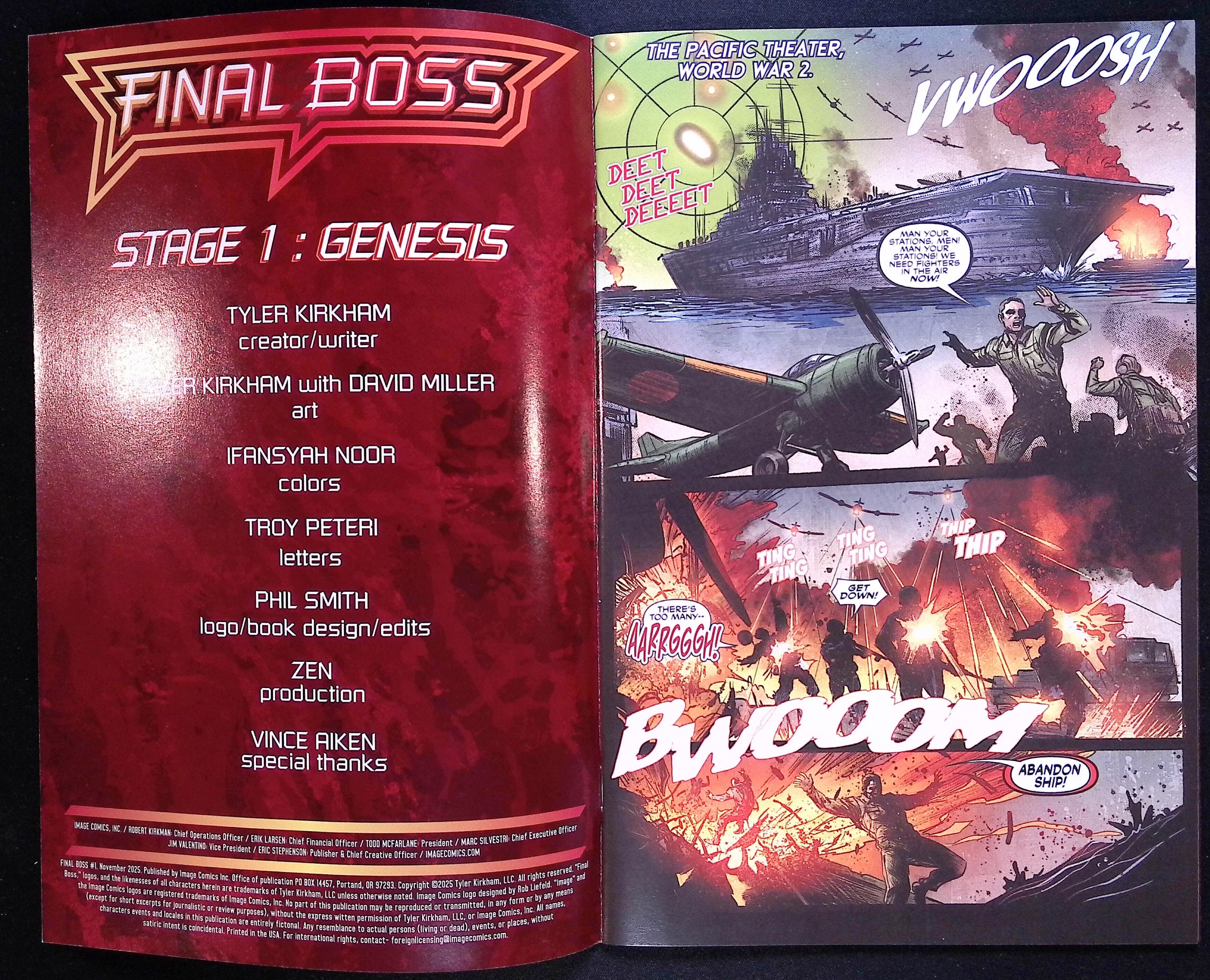Final Boss # 1 Cover A First Printing 2025 NM