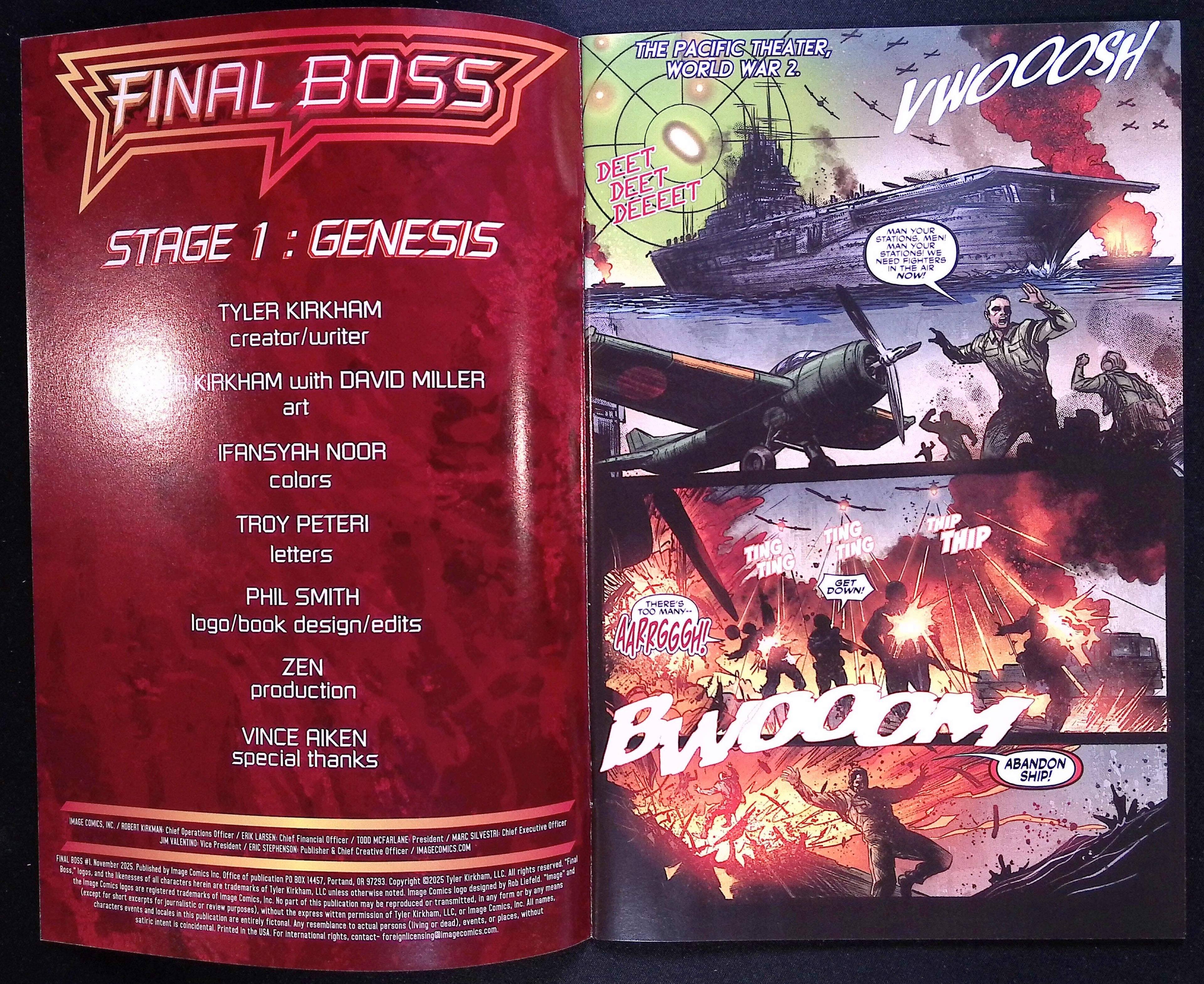 Final Boss # 1 Cover A First Printing 2025 NM