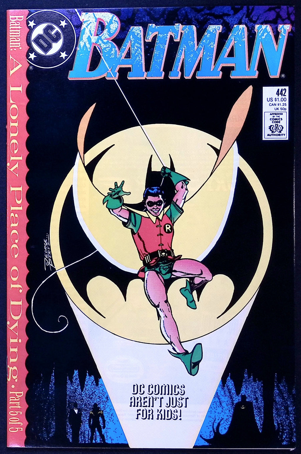 Batman # 442 Cover A First Printing 1989 NM-