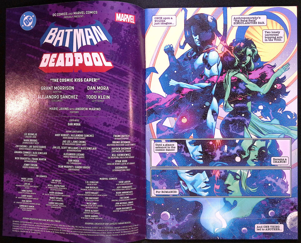 Batman/Deadpool # 1 Cover A First Printing 2025 NM