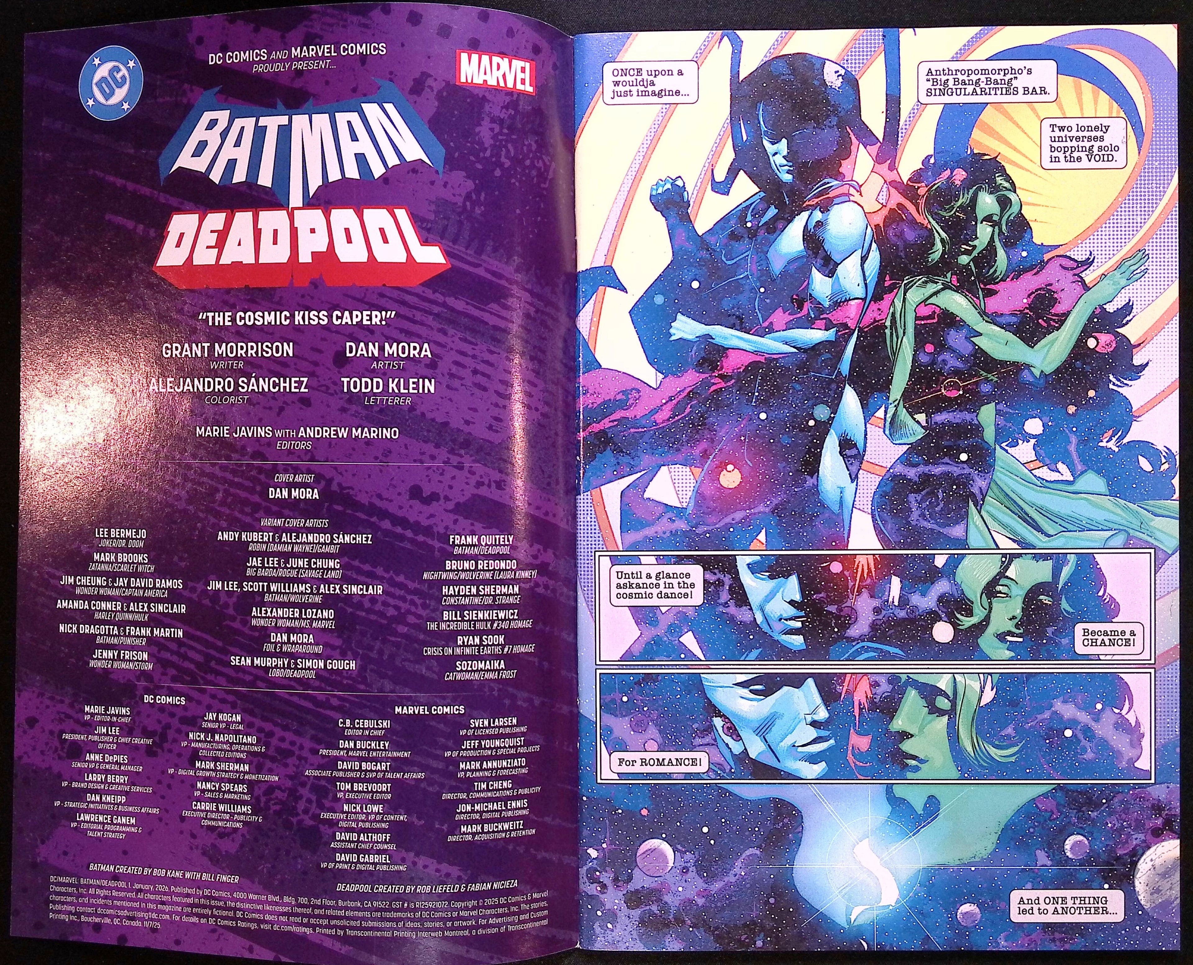 Batman/Deadpool # 1 Cover A First Printing 2025 NM