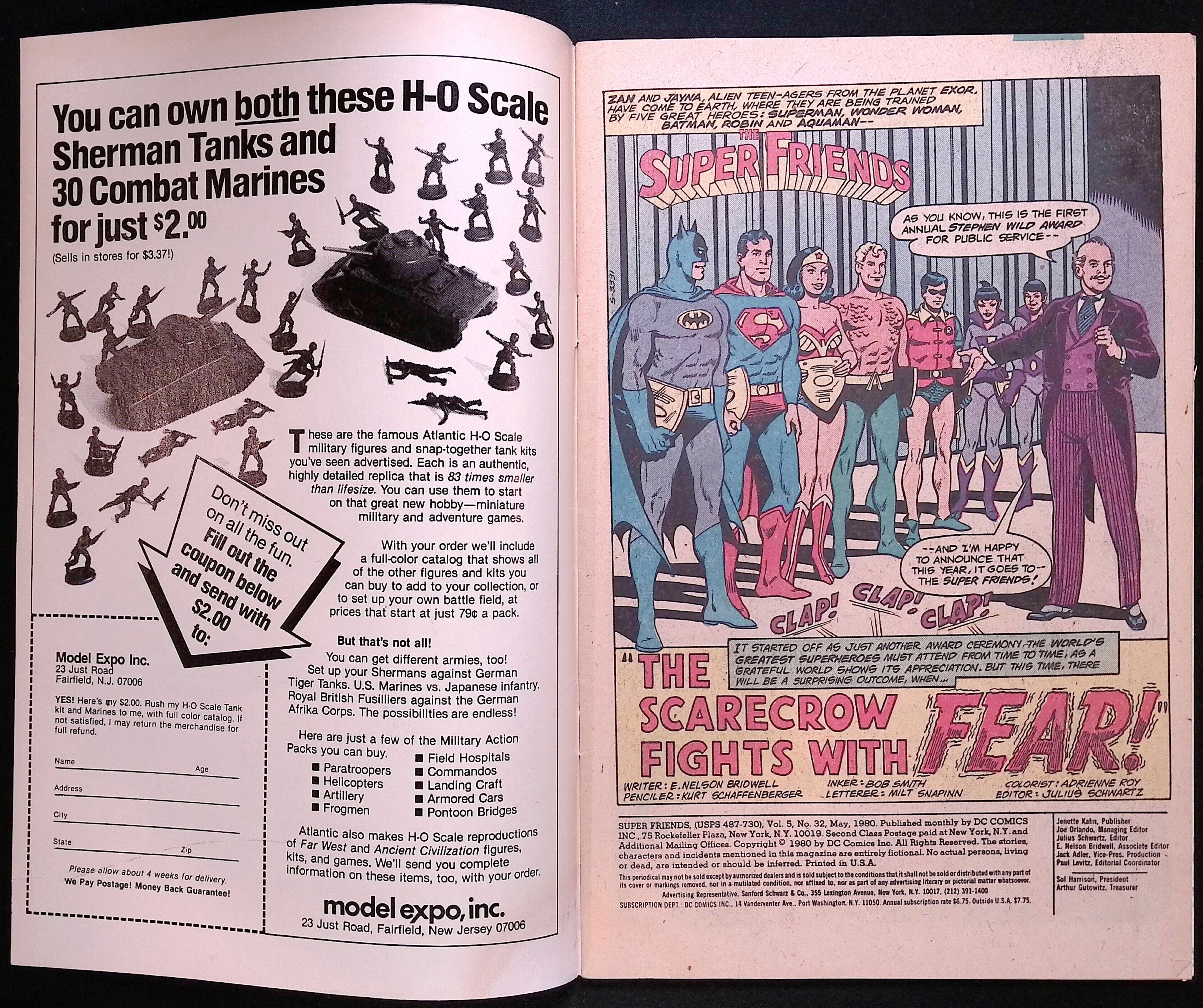 Super Friends # 32 1980 VF