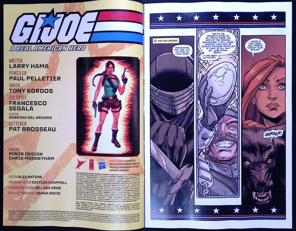 G.I. Joe: A Real American Hero #330 Third Printing 2026 BN