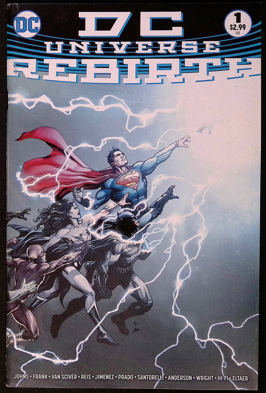 DC Universe: Rebirth # 1 2016 VF