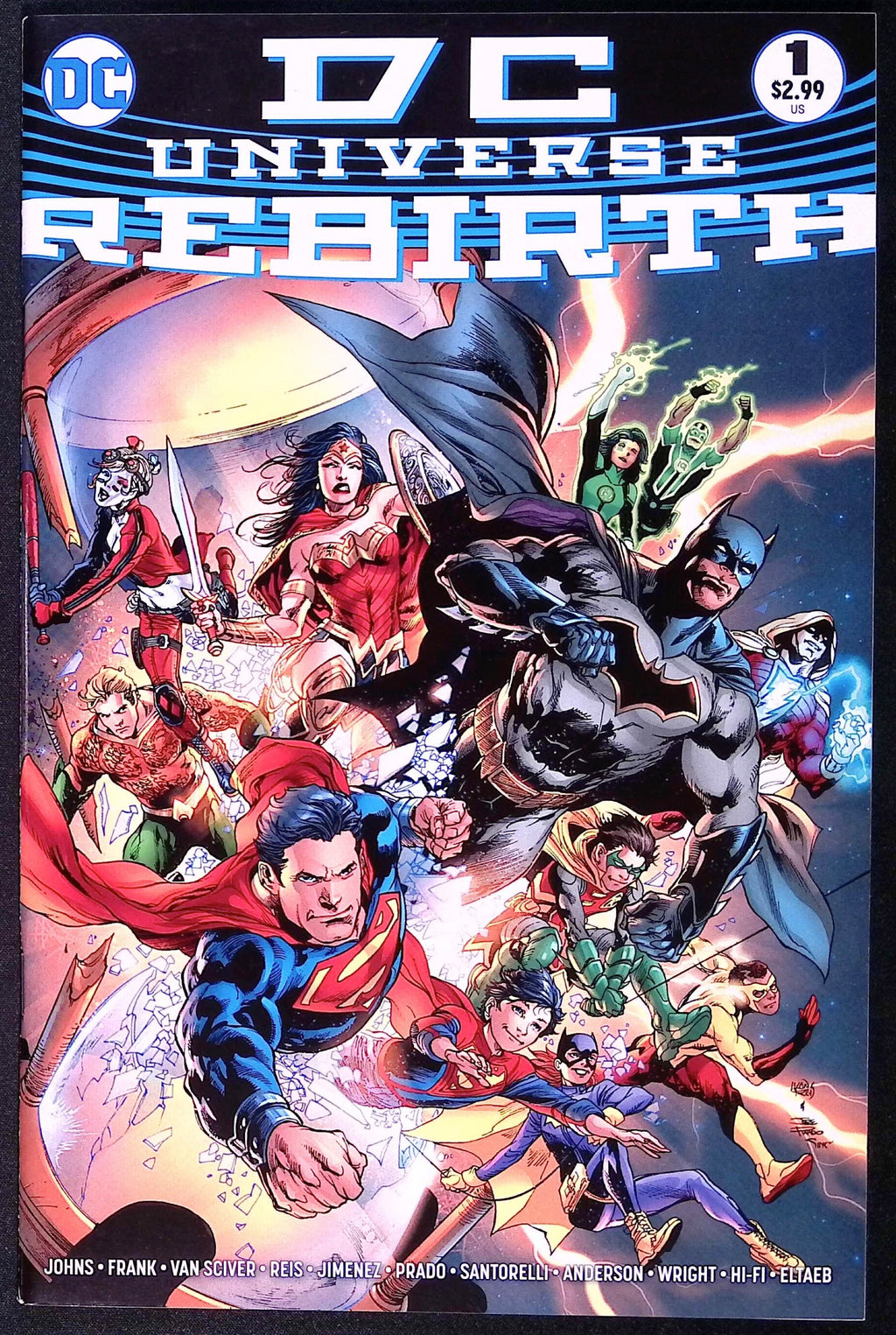 DC Universe: Rebirth # 1 2016 Variant NM-