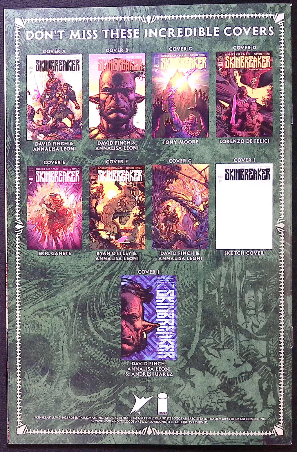Skinbreaker # 1 Cover A First Printing 2025 NM