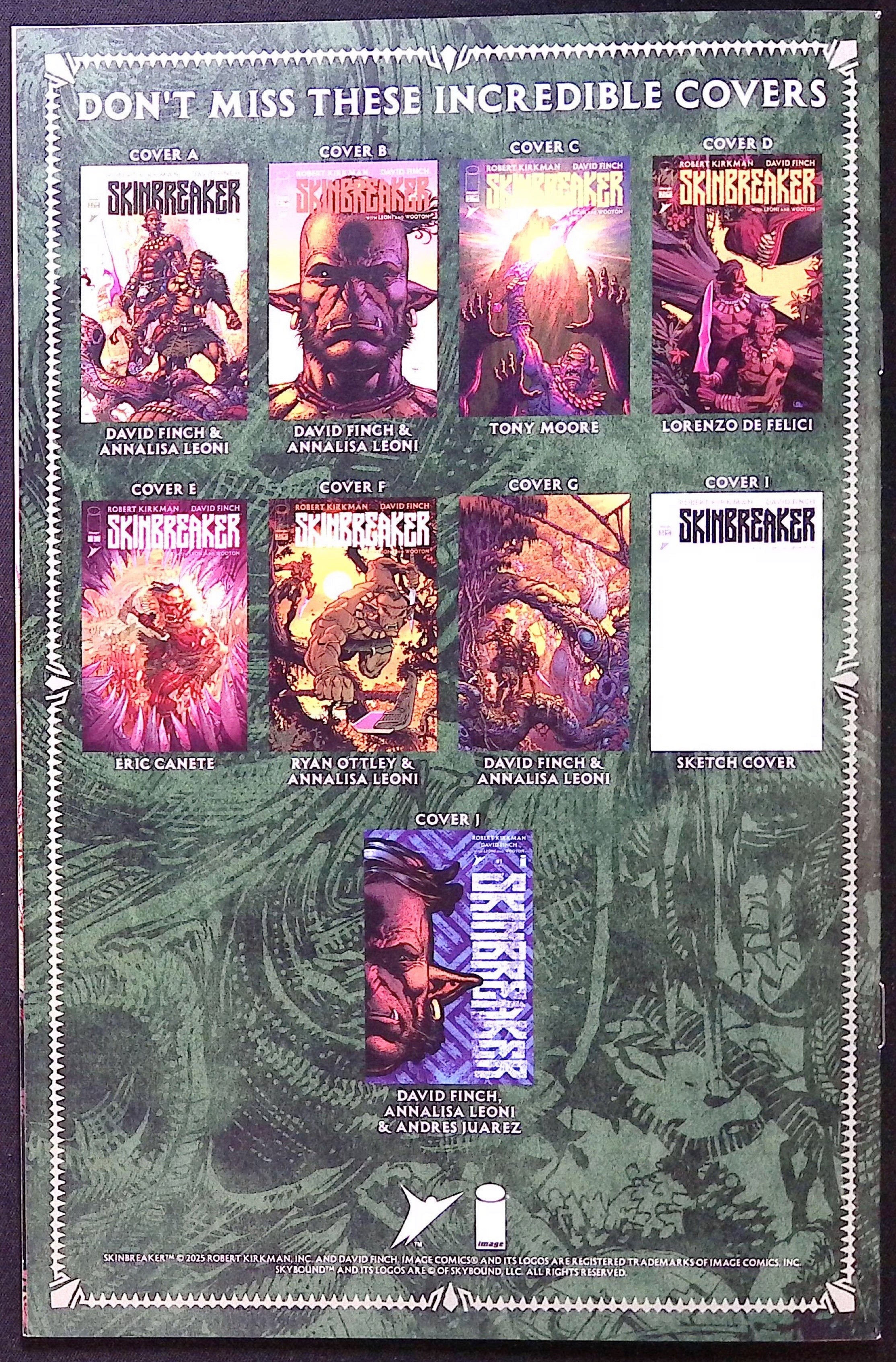 Skinbreaker # 1 Cover A First Printing 2025 NM