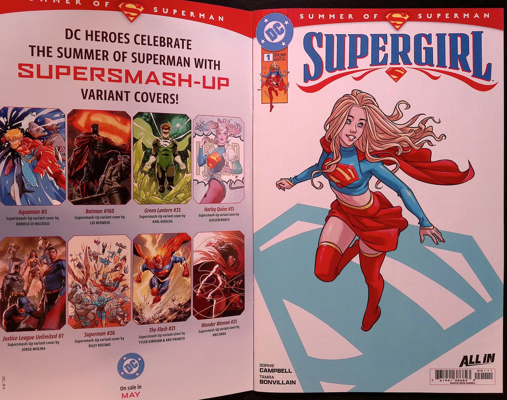 Supergirl # 1 Stanley "Artgerm" Lau Foil Variant 2025 NM