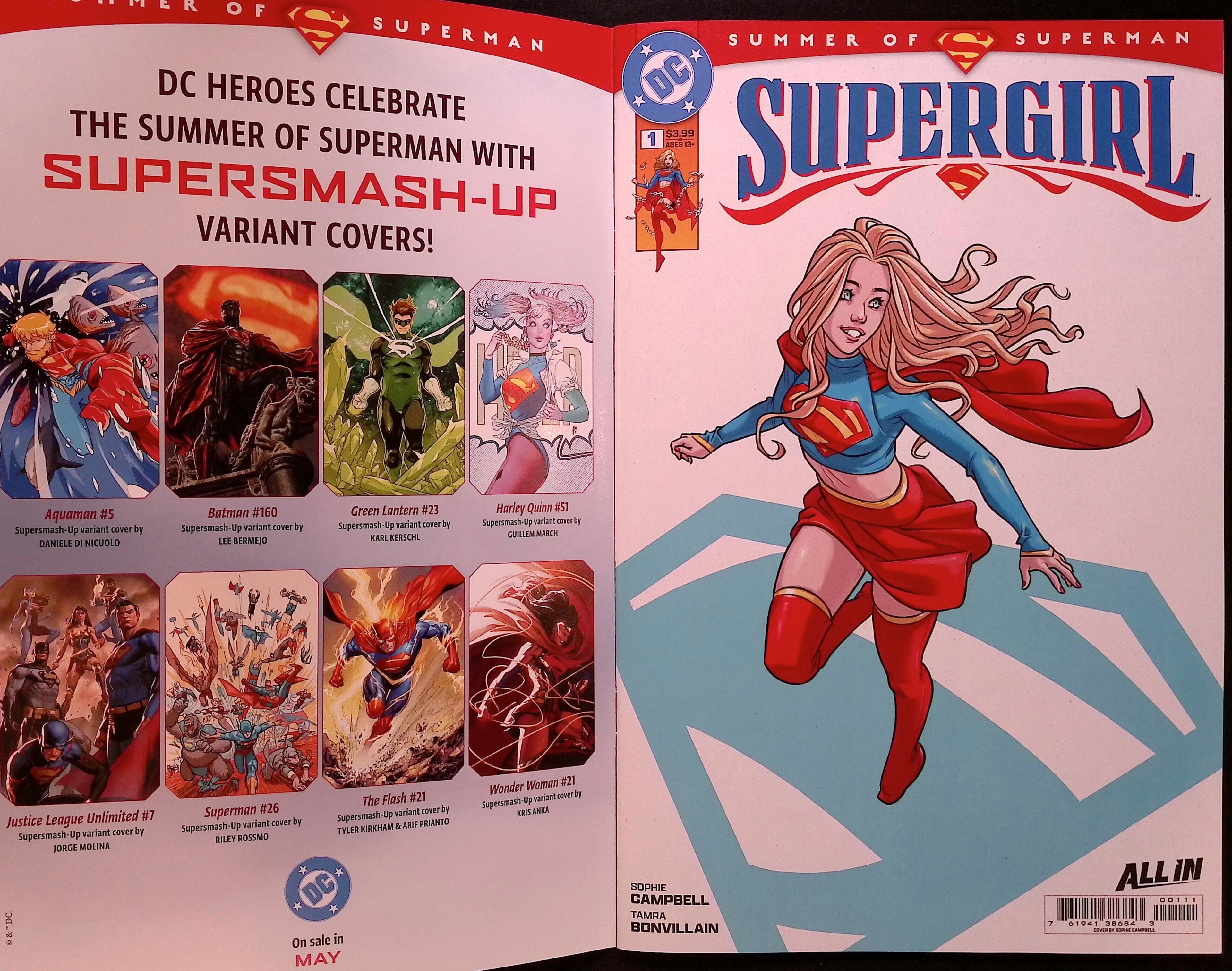 Supergirl # 1 Stanley "Artgerm" Lau Foil Variant 2025 NM