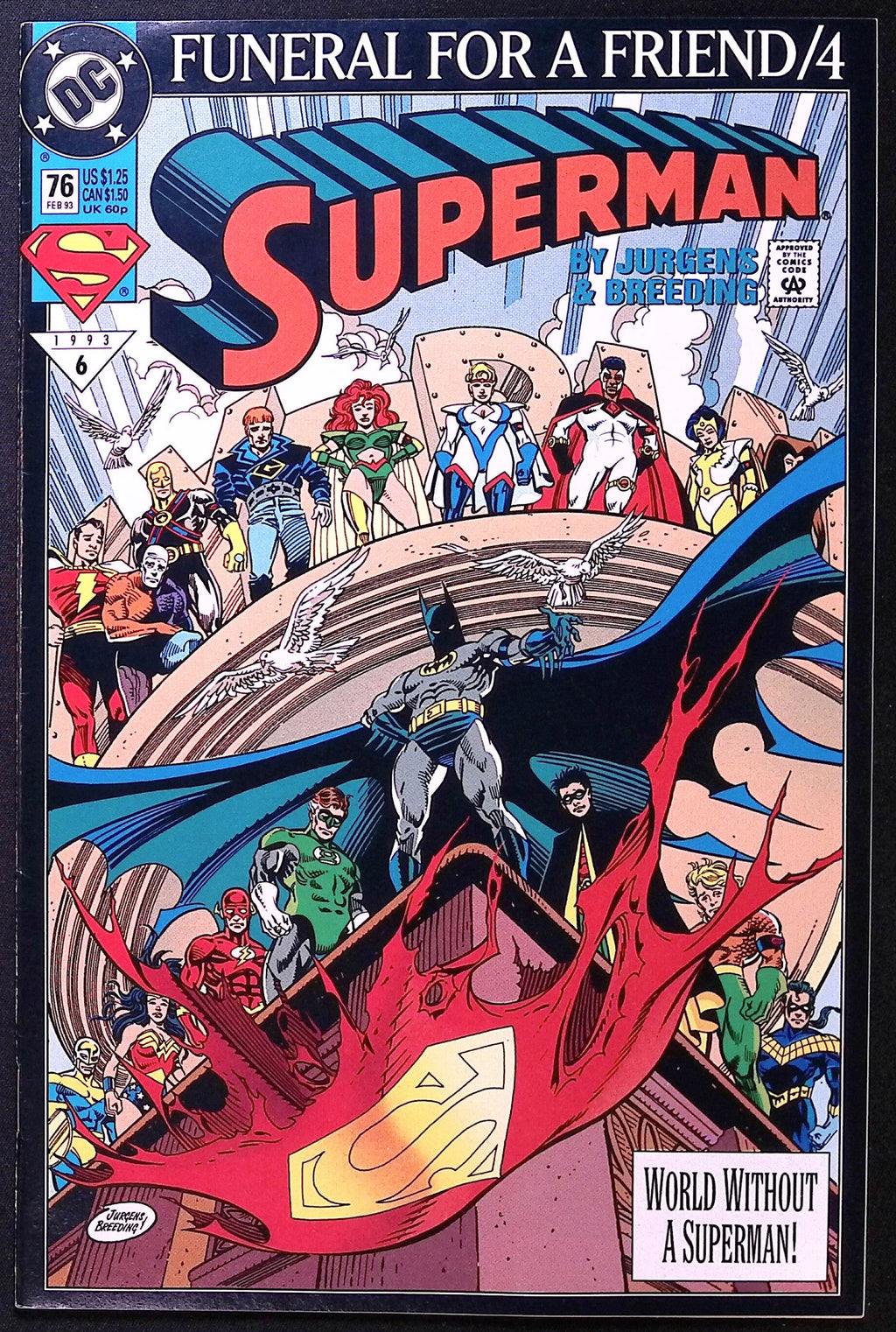 Superman # 76 1993 VG