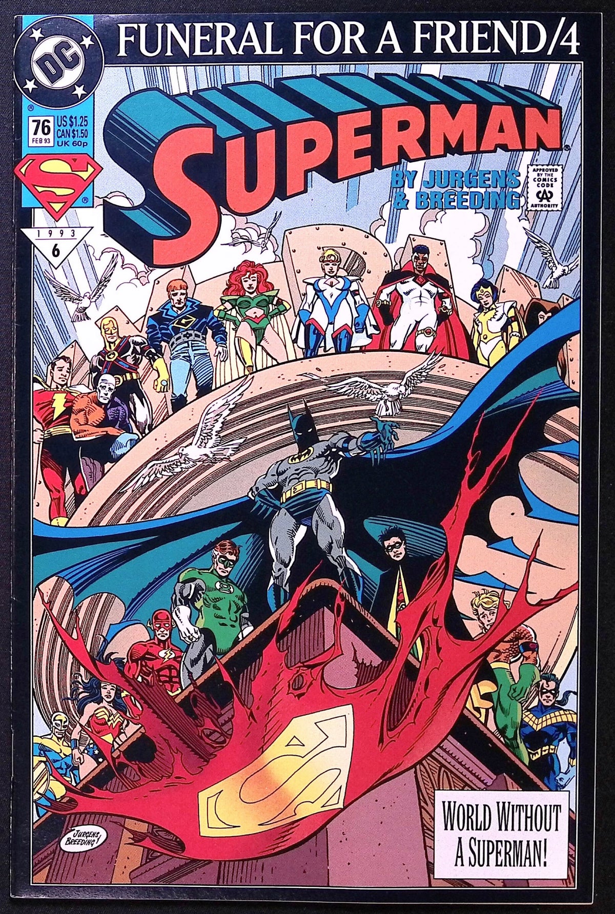 Superman # 76 1993 VG