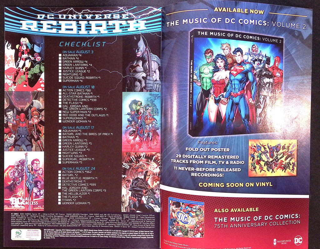 New Super-Man # 1 2016 NM