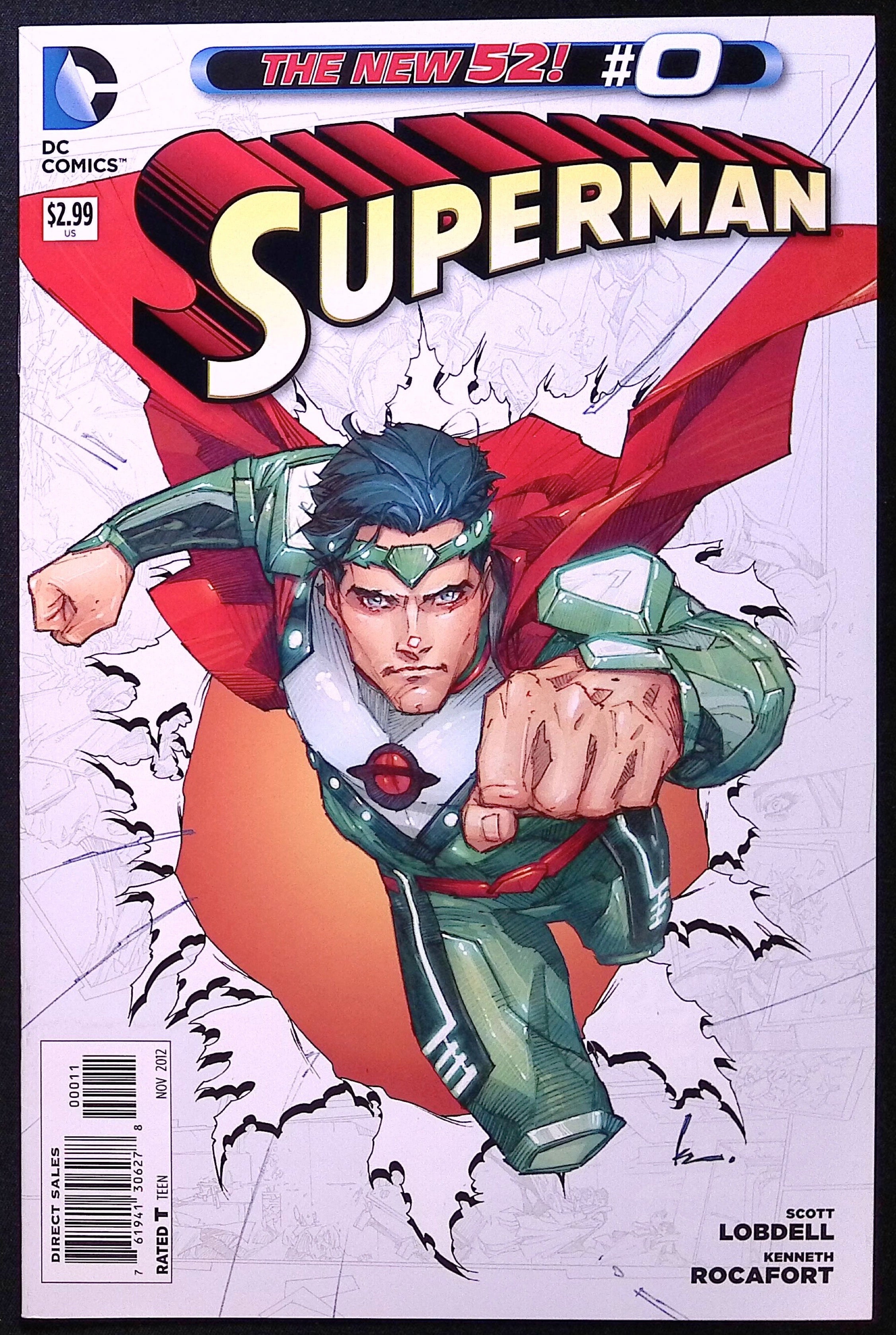 Superman # 0 The New 52 2012 NM-