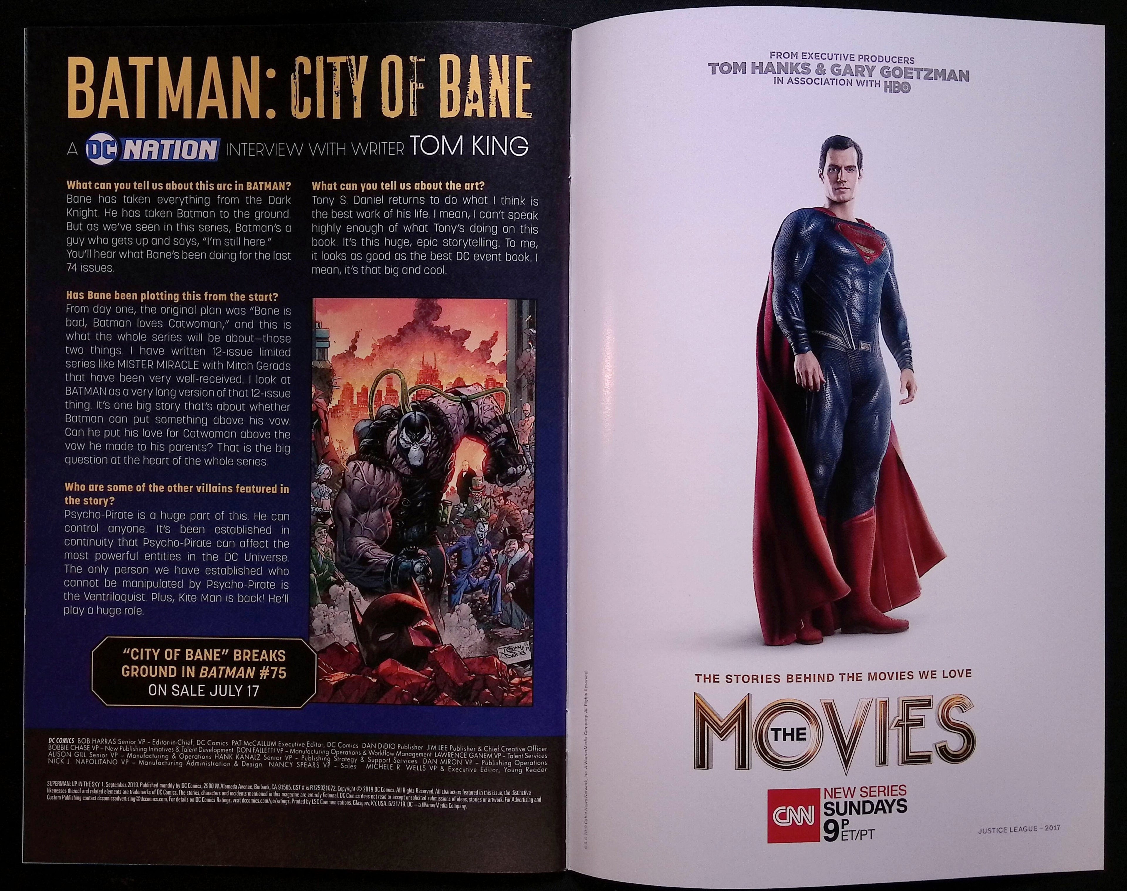Superman: Up in the Sky #1 2019 NM-