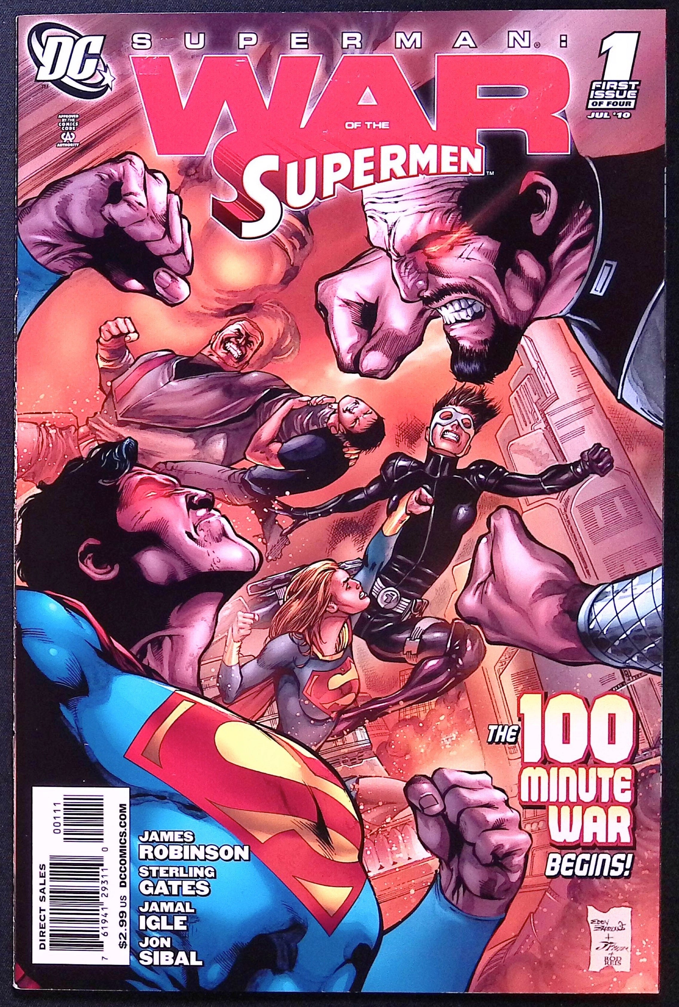 Superman: War of the Supermen # 1 2010 NM-