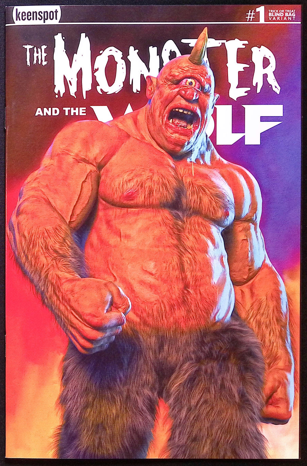 Mark Spears Monsters: The Monster and the Wolf # 1 A21 NM-