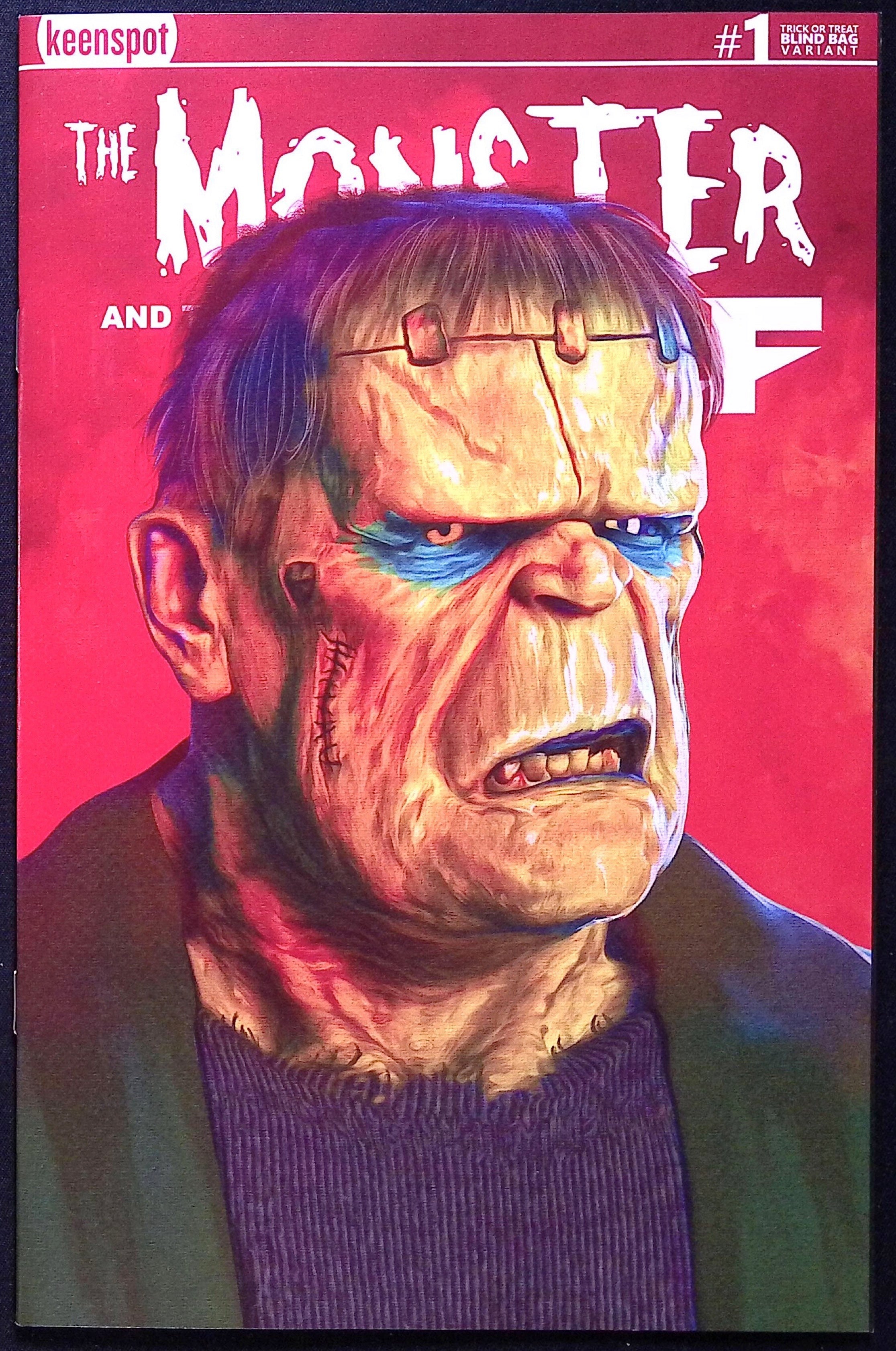 Mark Spears Monsters: The Monster and the Wolf # 1 A27 NM-