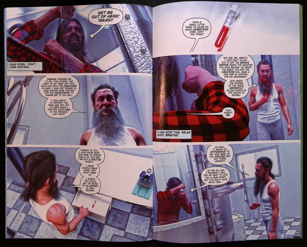 Mark Spears Monsters: The Monster and the Wolf # 1 A09 NM