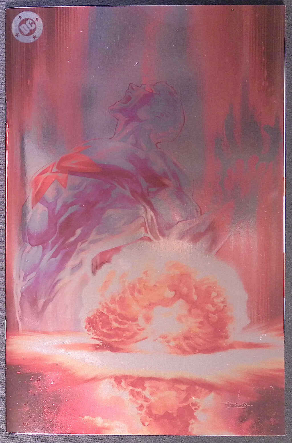Justice League: The Atom Project # 1 Segovia Foil Variant NM