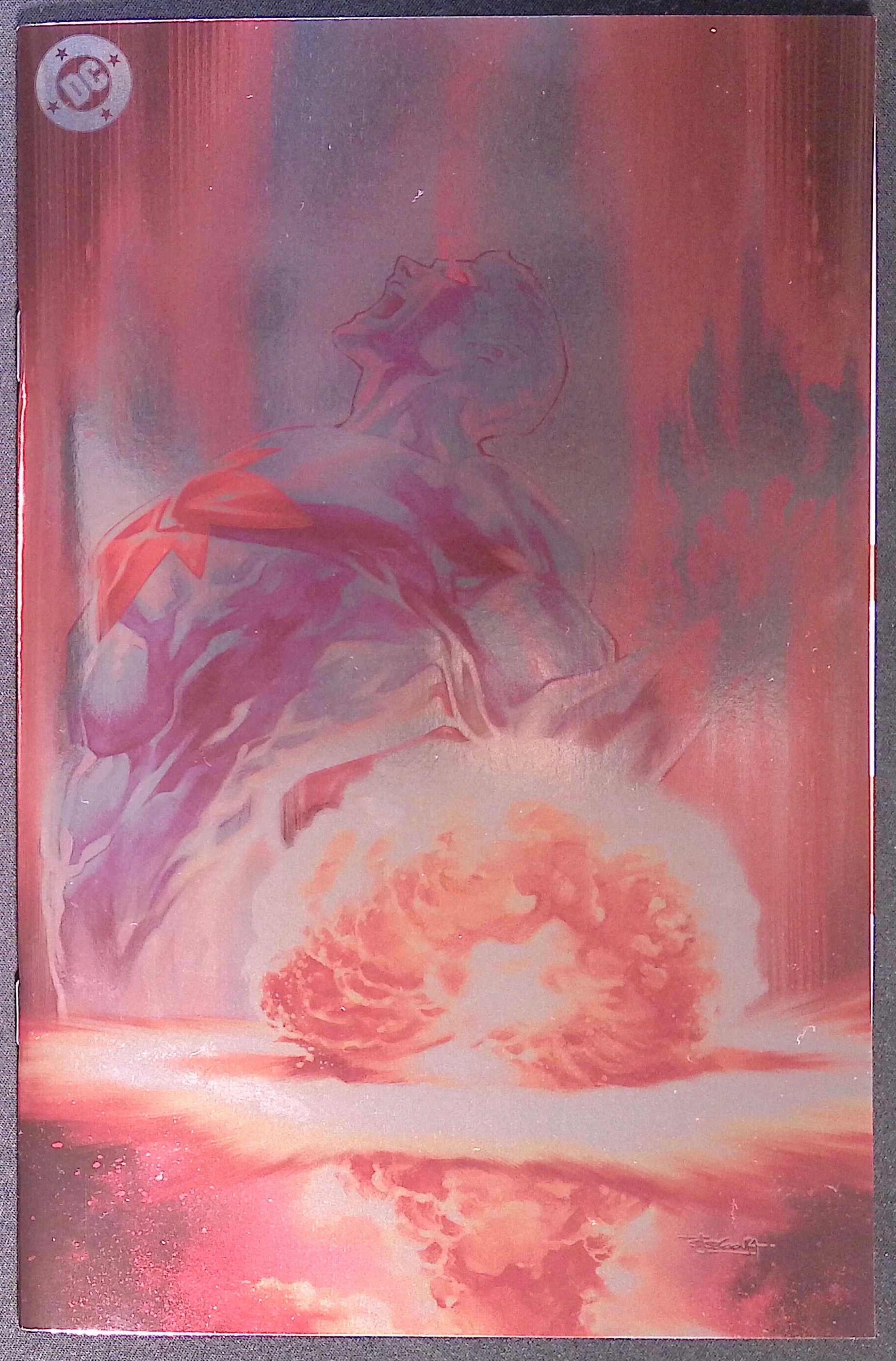 Justice League: The Atom Project # 1 Segovia Foil Variant NM