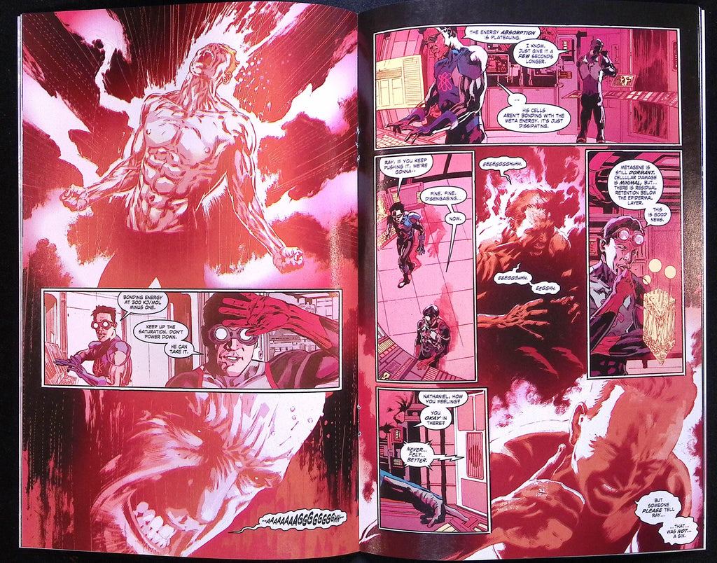 Justice League: The Atom Project # 1 Segovia Foil Variant NM