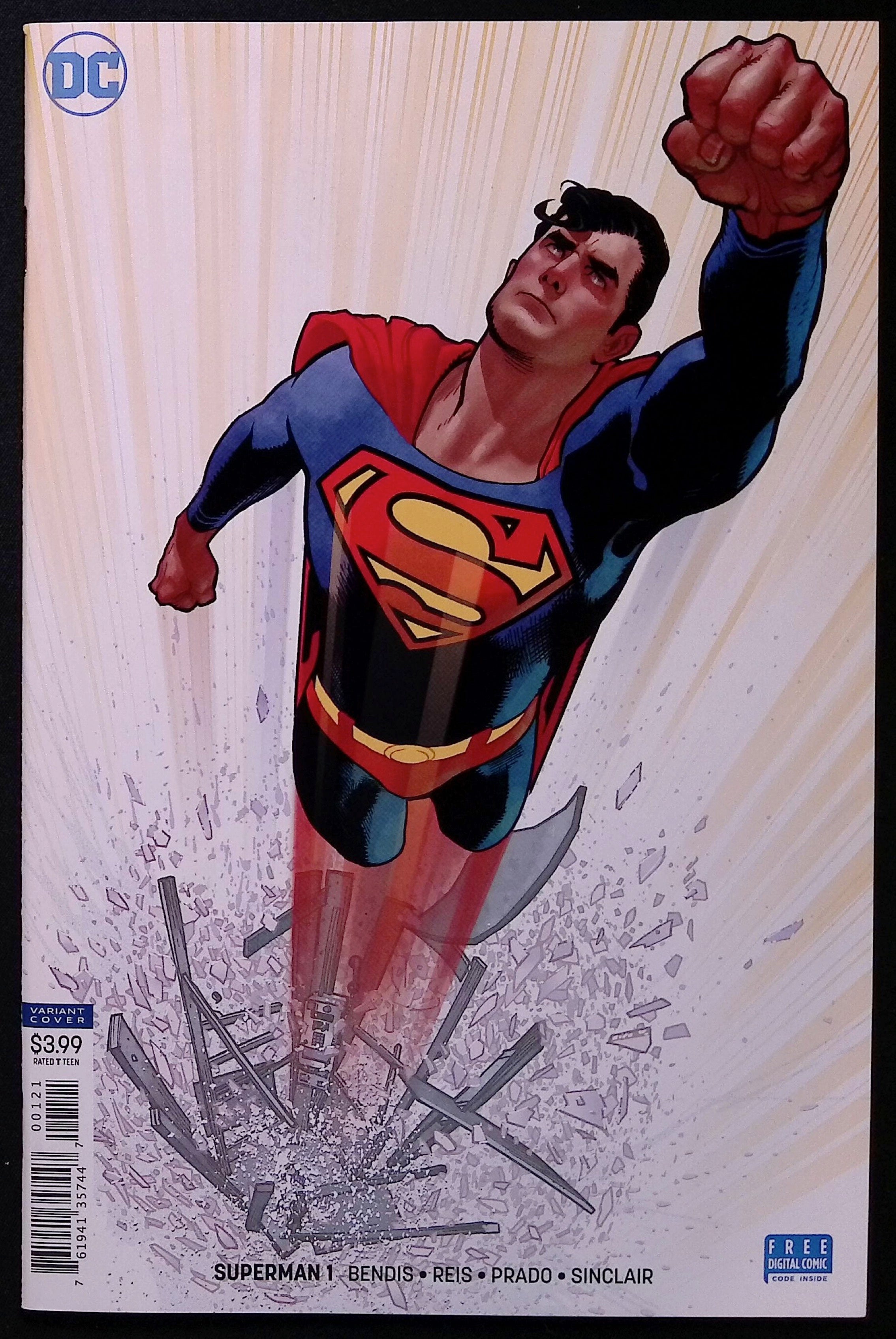 Superman # 1 2018 Adam Hughes Variant NM-