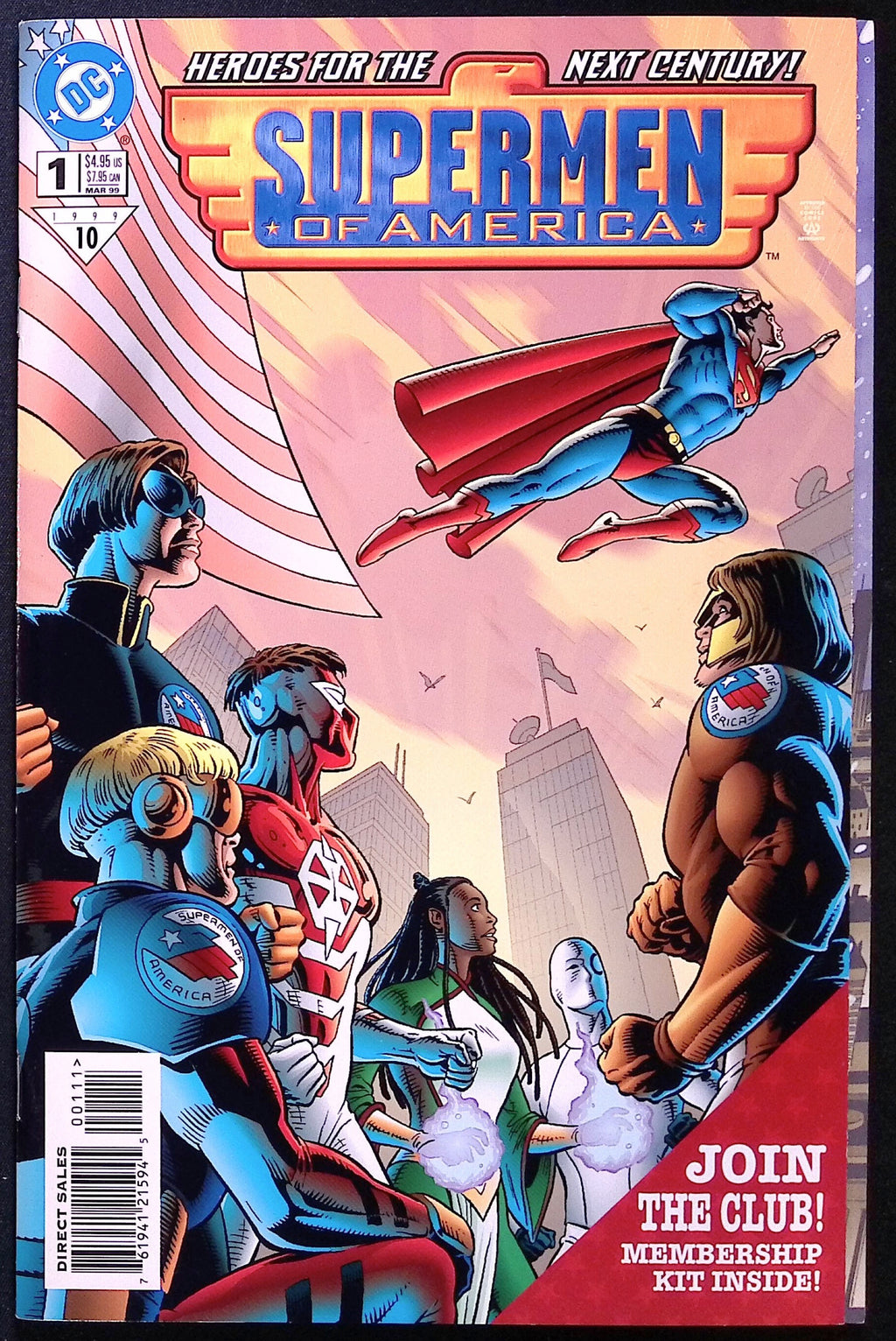 Supermen of America # 1 1999 NM-