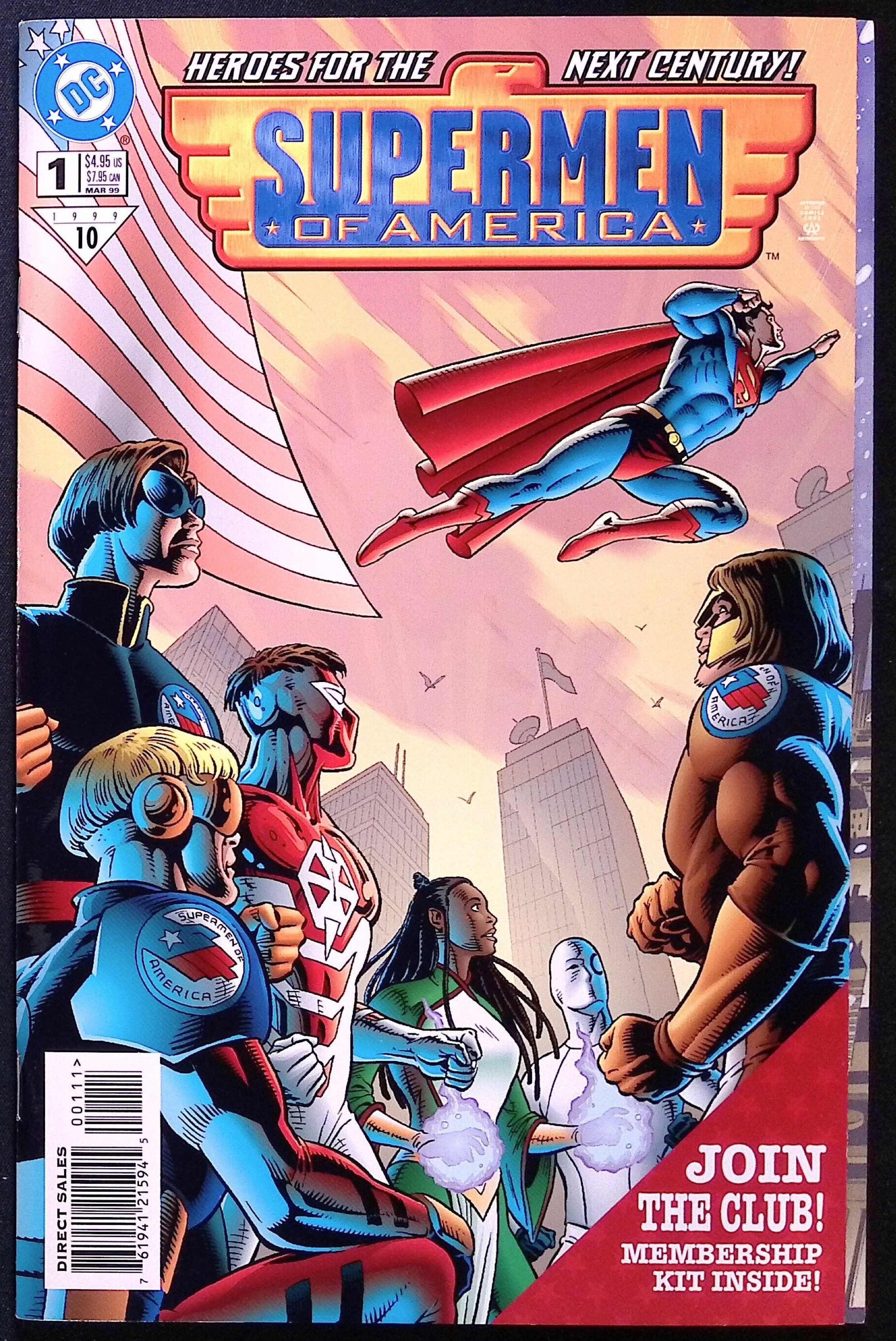 Supermen of America # 1 1999 NM-