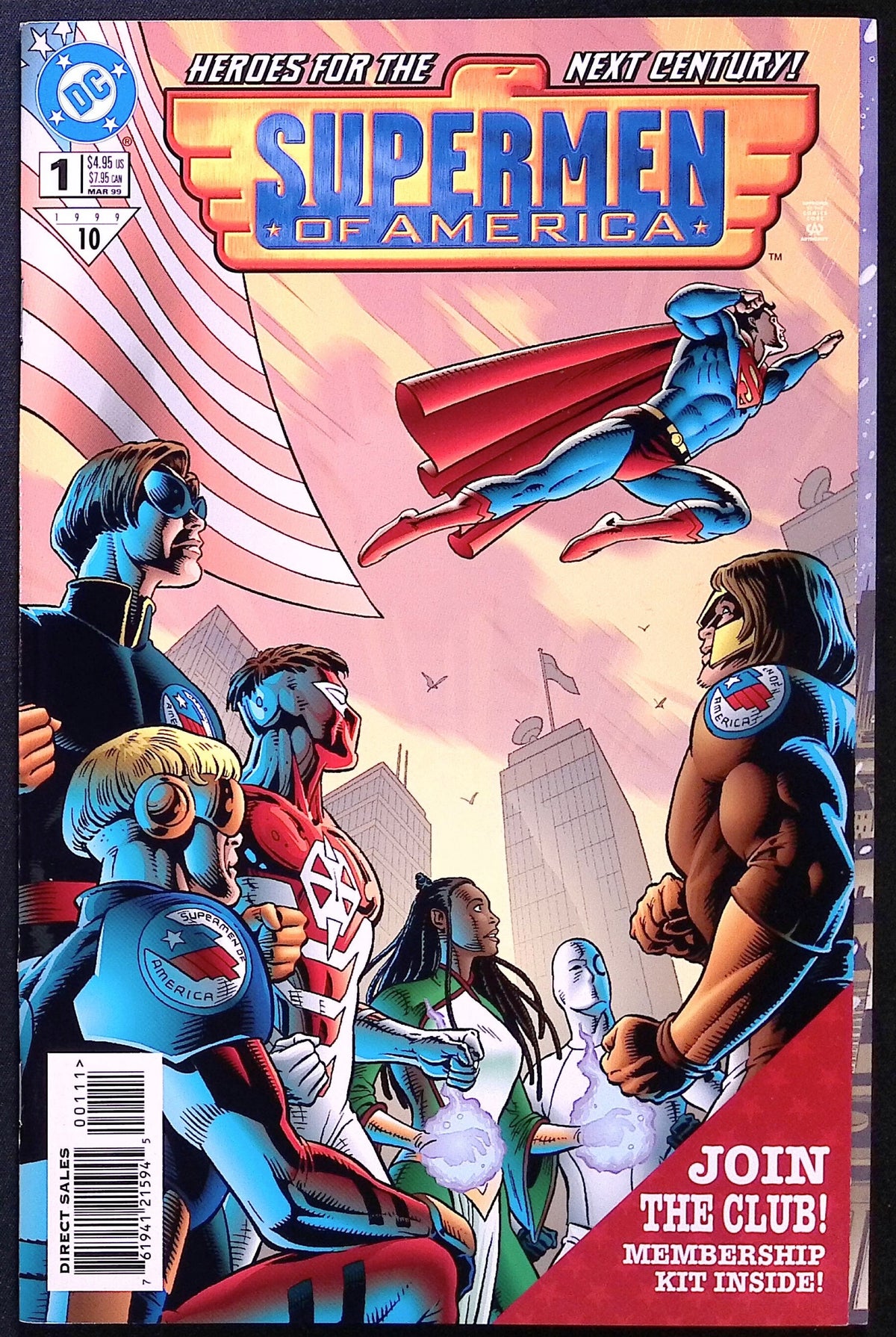 Supermen of America # 1 1999 NM-