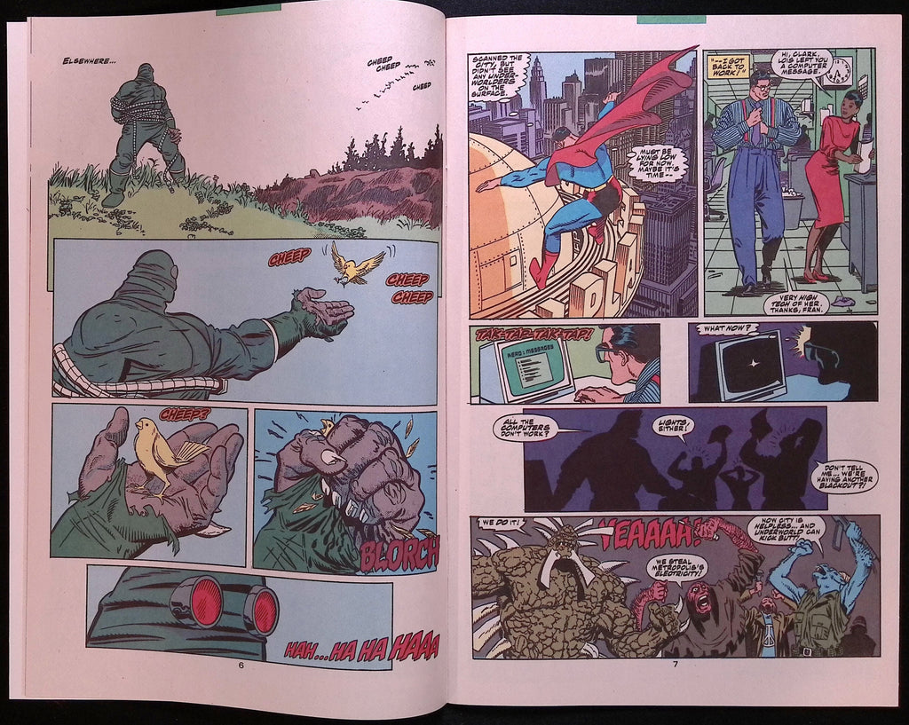 Superman: The Man of Steel # 18 1992 NM-