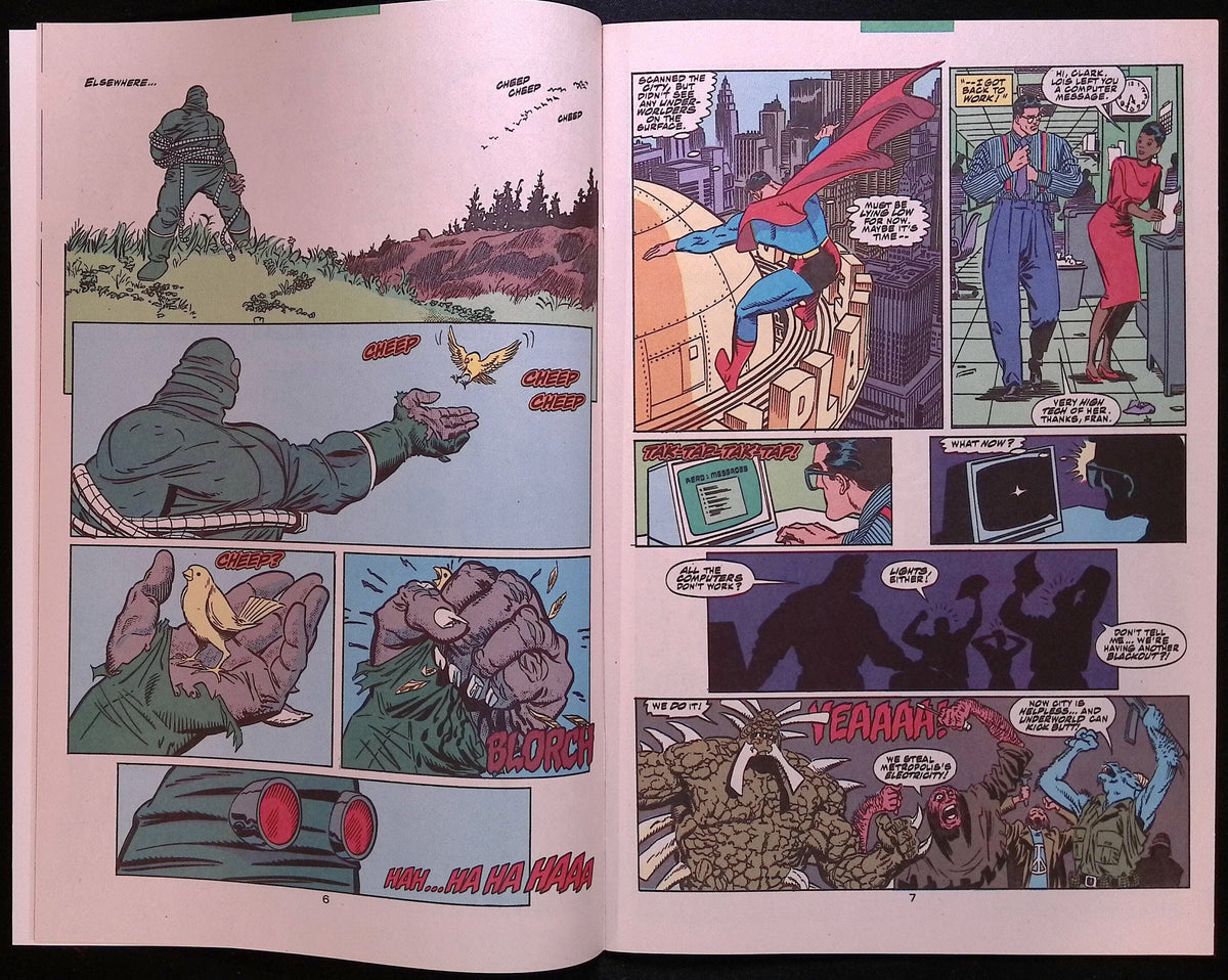 Superman: The Man of Steel # 18 1992 NM-