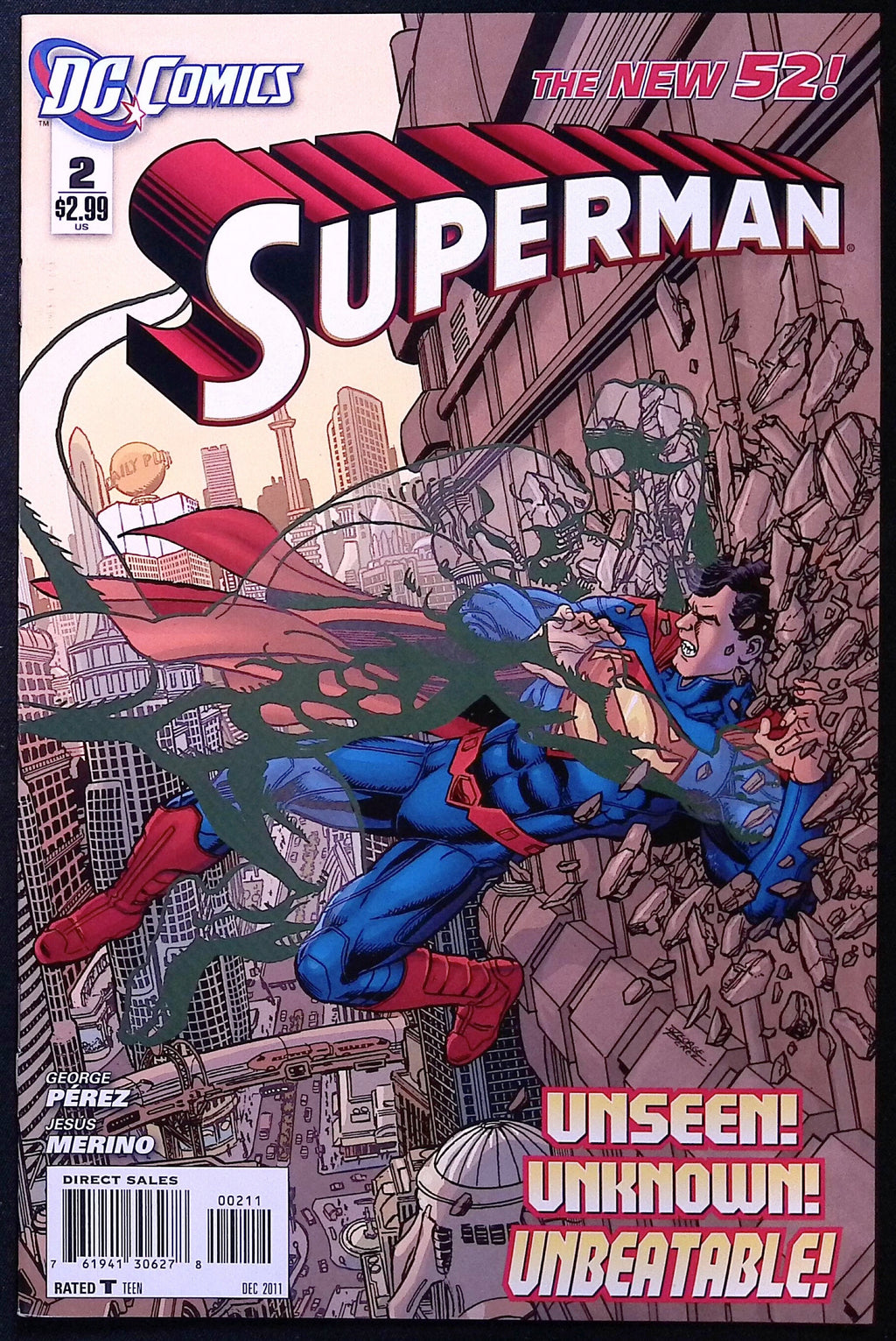 Superman # 2 2011 NM-