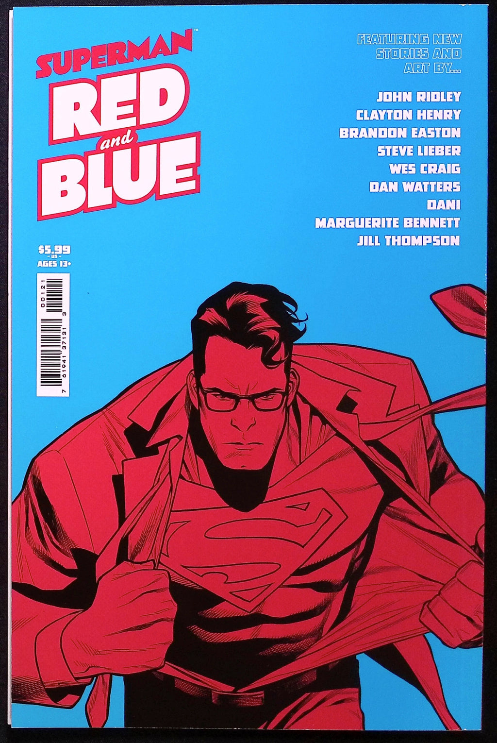 Superman: Red & Blue #1 Lee Bermejo Variant 2021 NM-