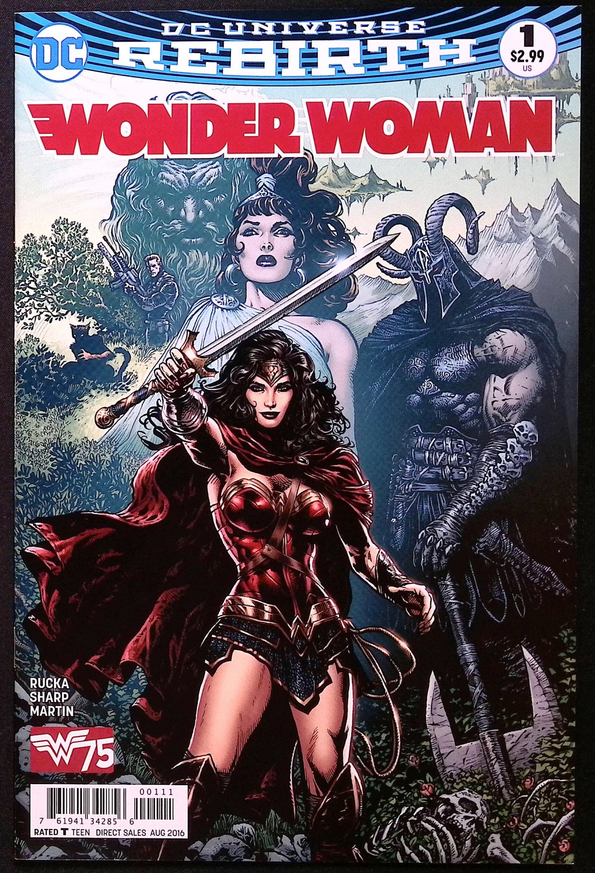 Wonder Woman # 1 2016 Cover A First Printing 2016 NM-