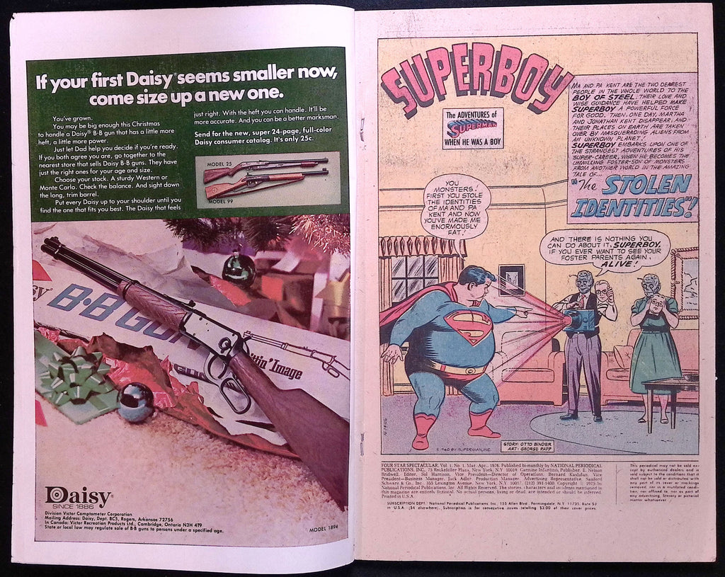 Four Star Spectacular # 1 1976 FN
