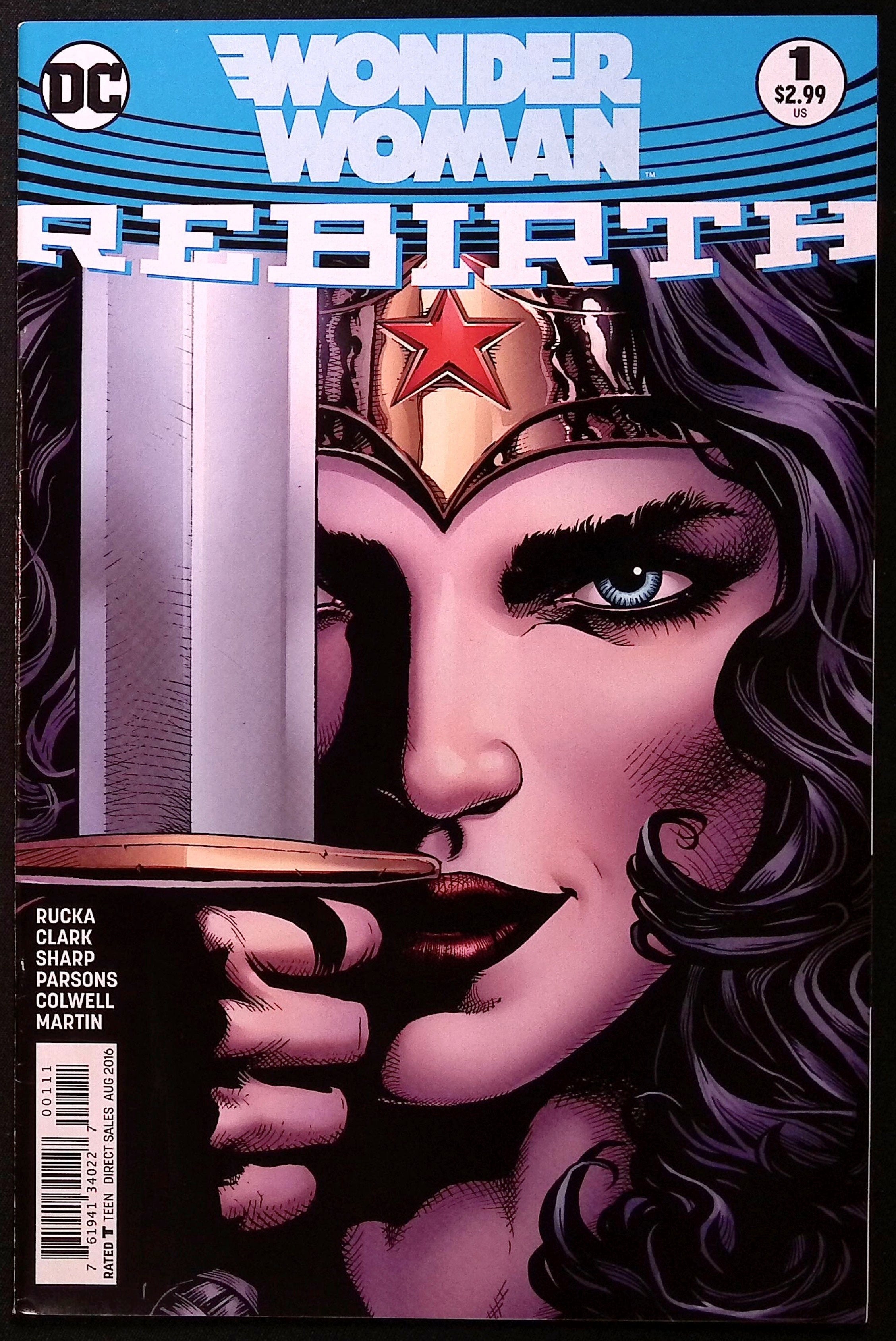 Wonder Woman # 1 Rebirth 2016 NM-